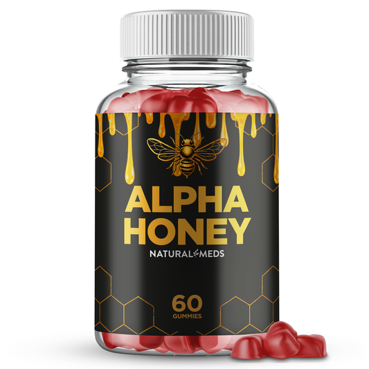 Alpha Honey | Dietary Supplement product packaging