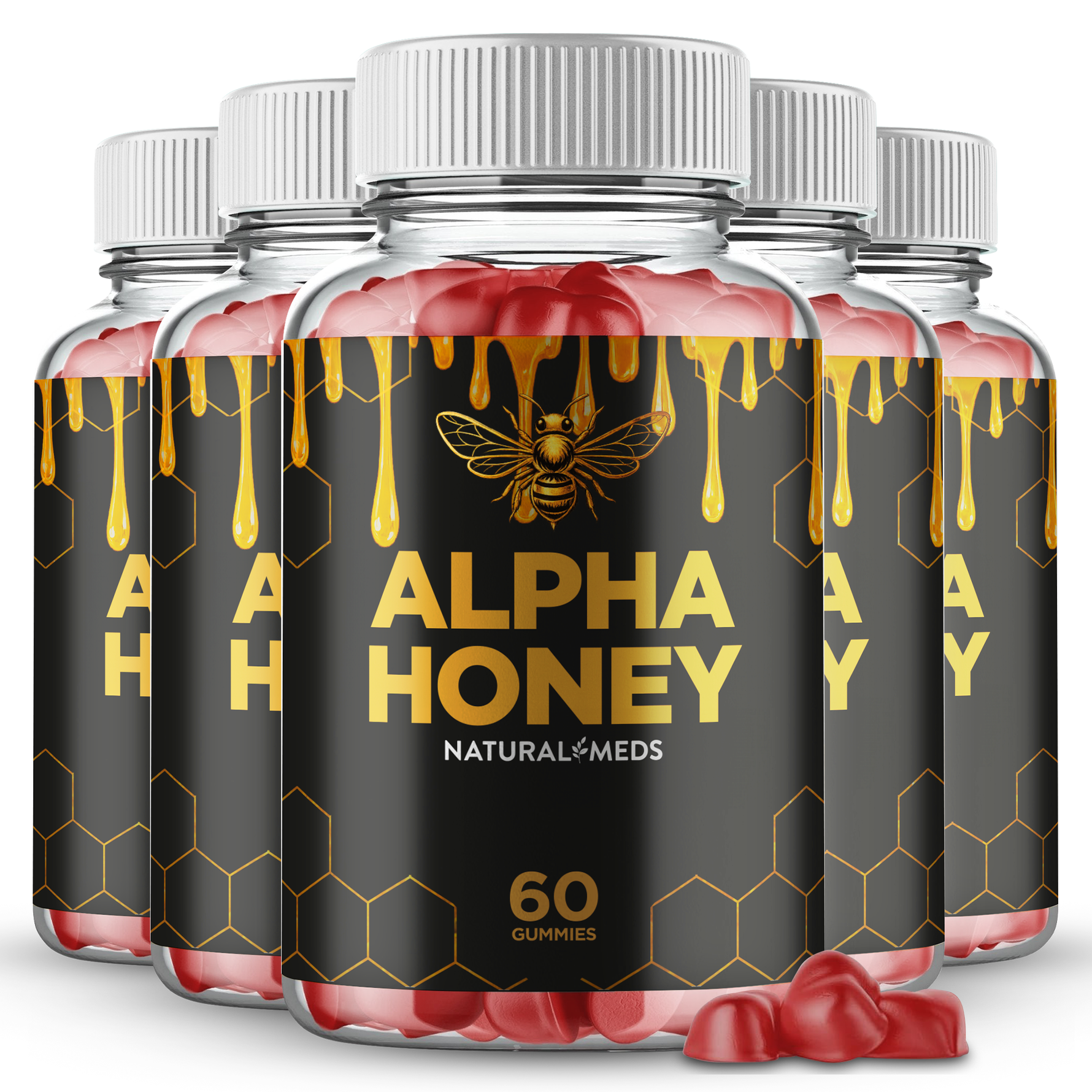 Alpha Honey | Dietary Supplement product packaging