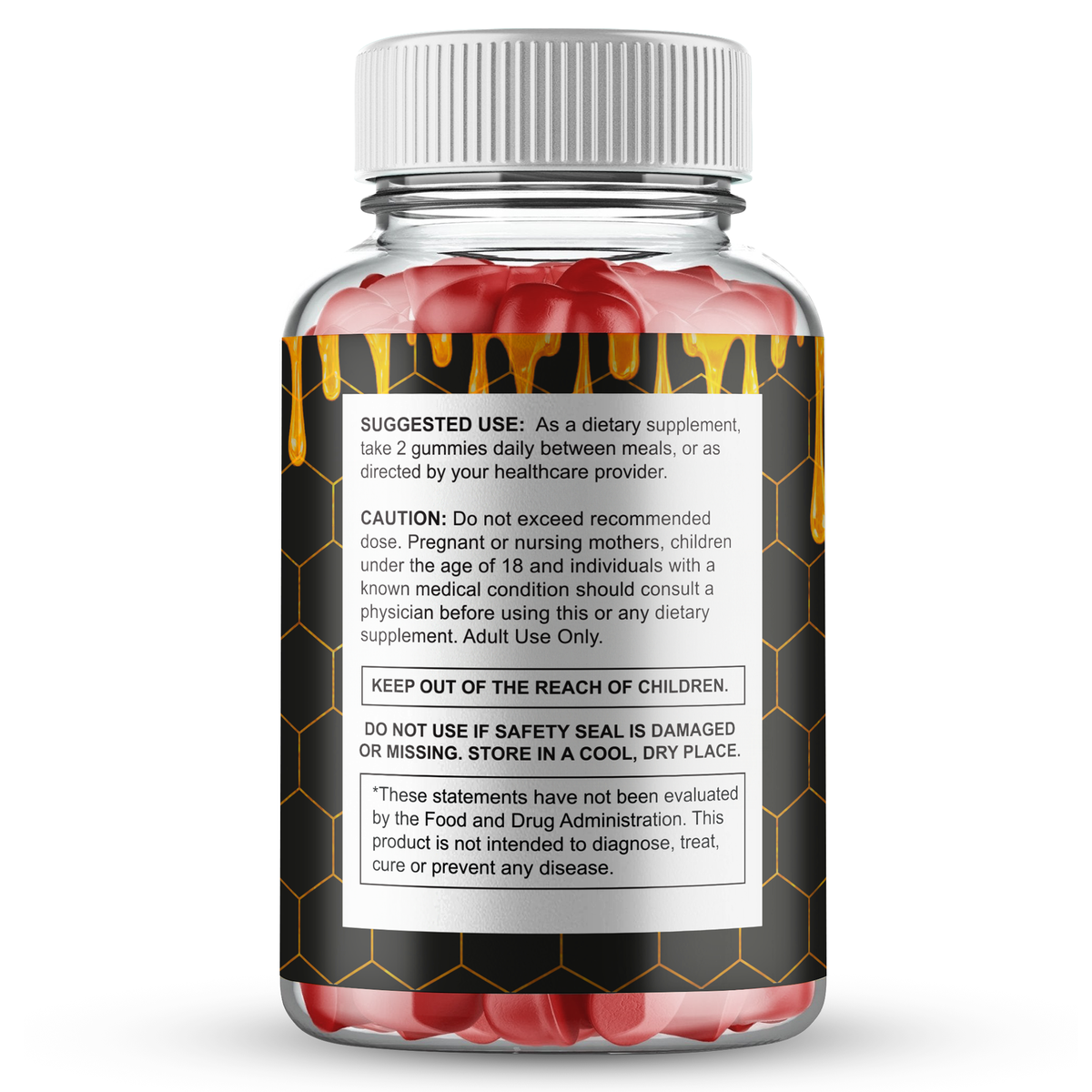 Alpha Honey | Dietary Supplement supplement facts panel