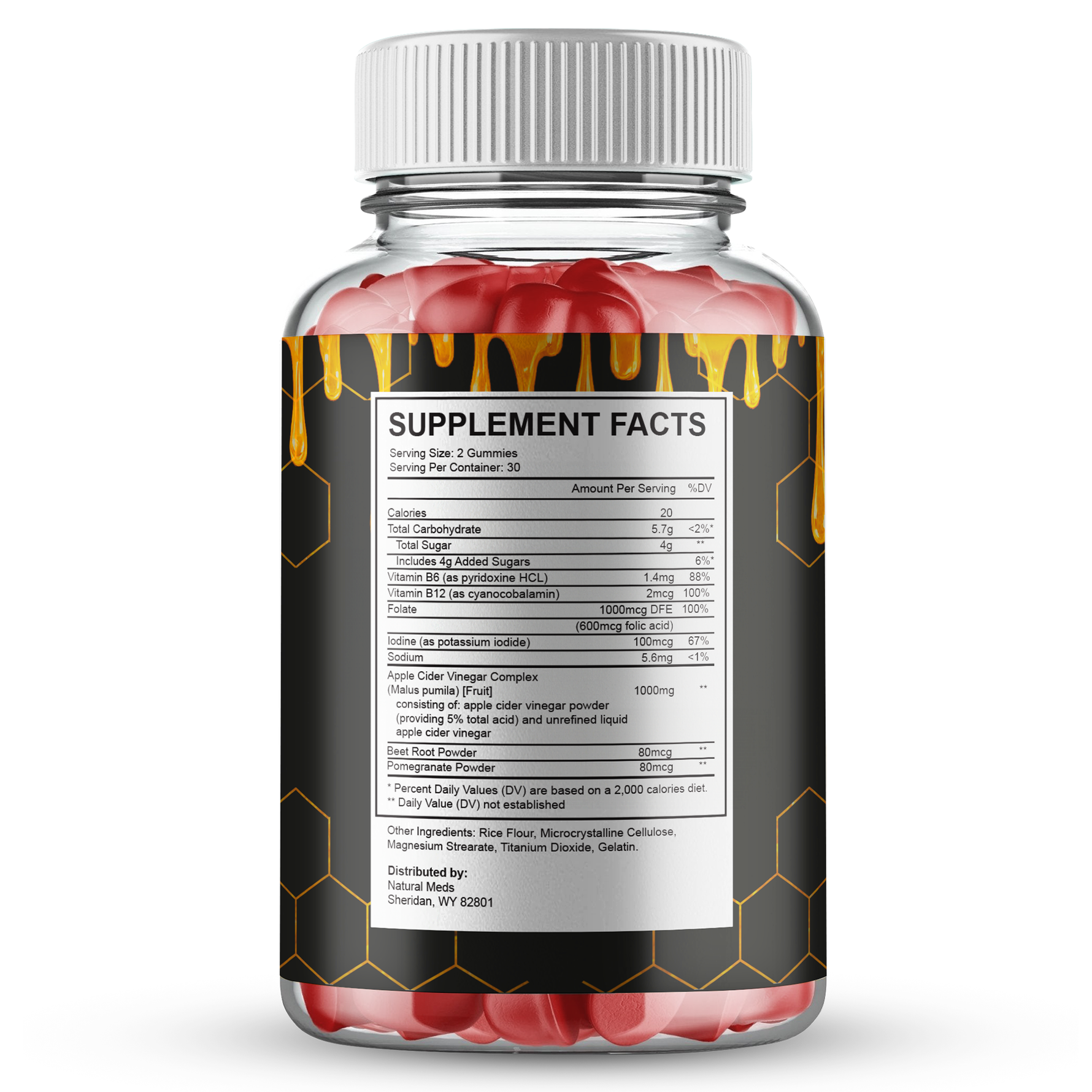 Alpha Honey | Dietary Supplement directions for use