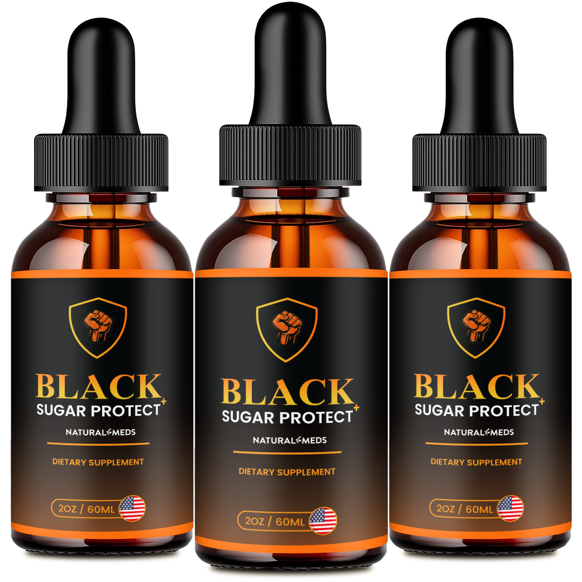 Black Sugar Protect | Dietary Supplement product packaging