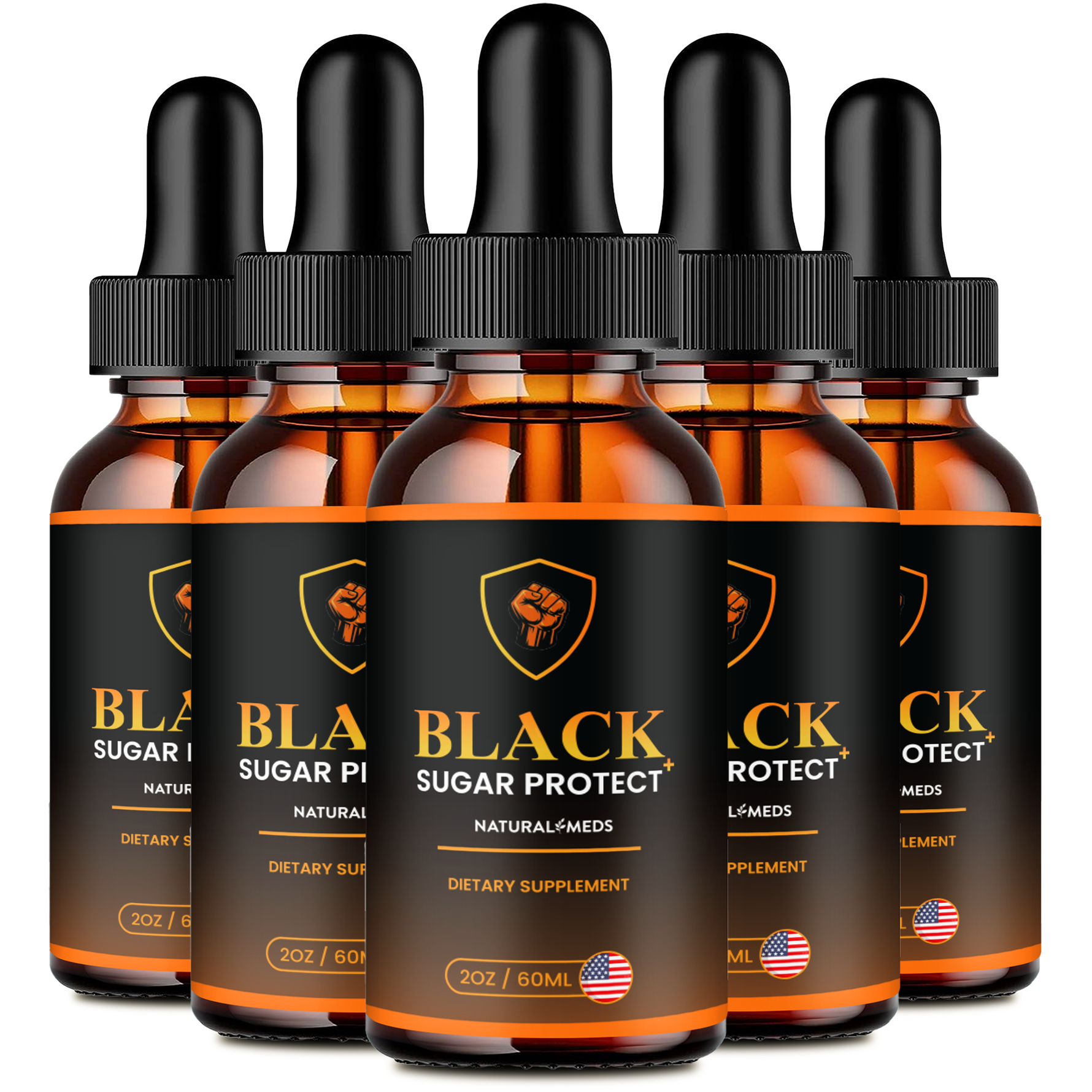 Black Sugar Protect | Dietary Supplement product packaging