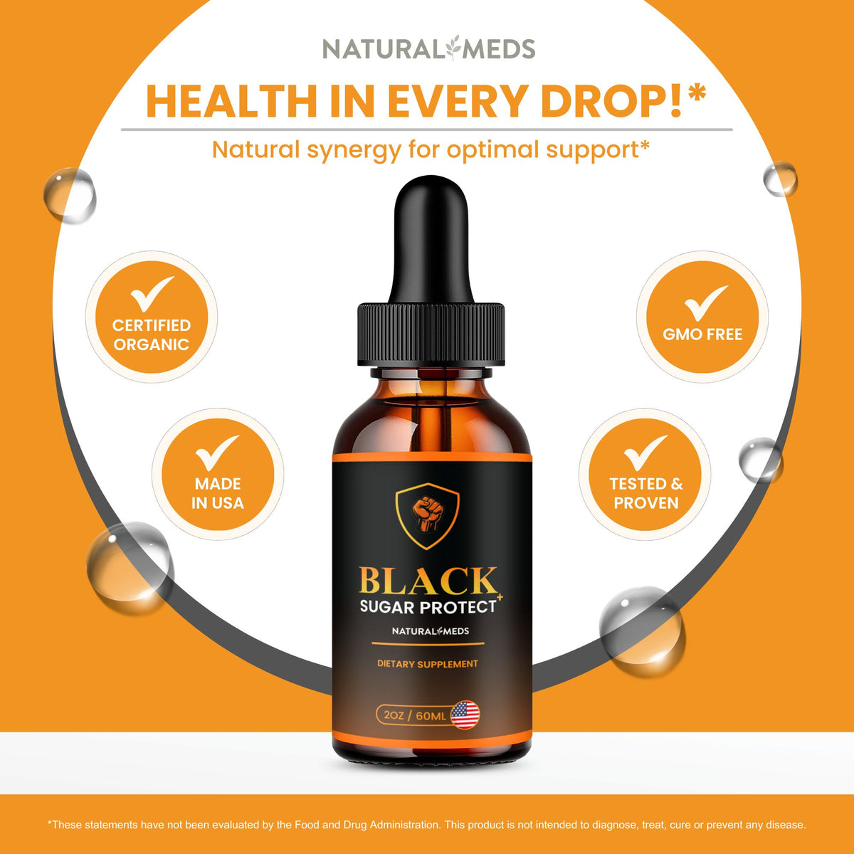 Black Sugar Protect | Dietary Supplement product information