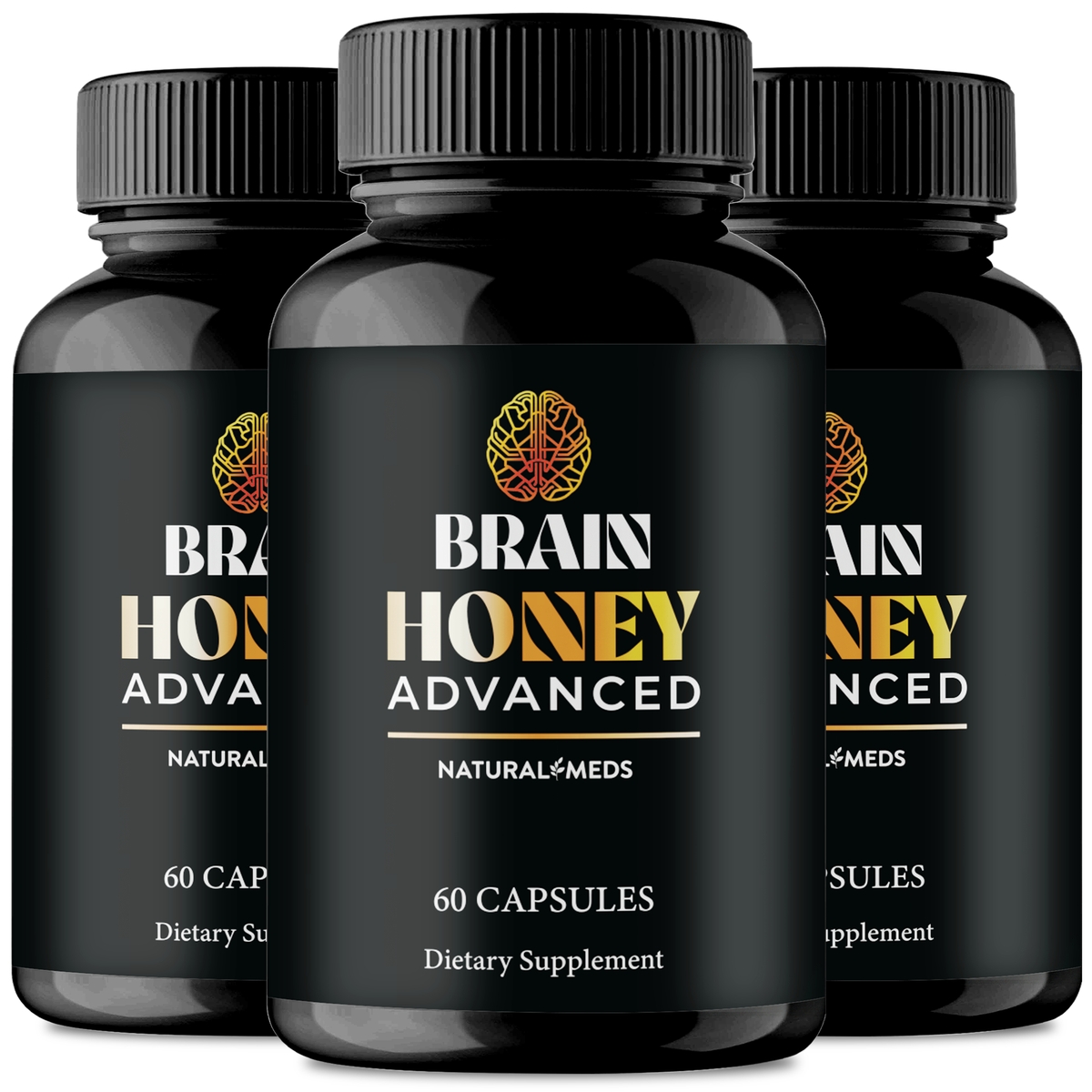 Brain Honey | Dietary Supplement product packaging