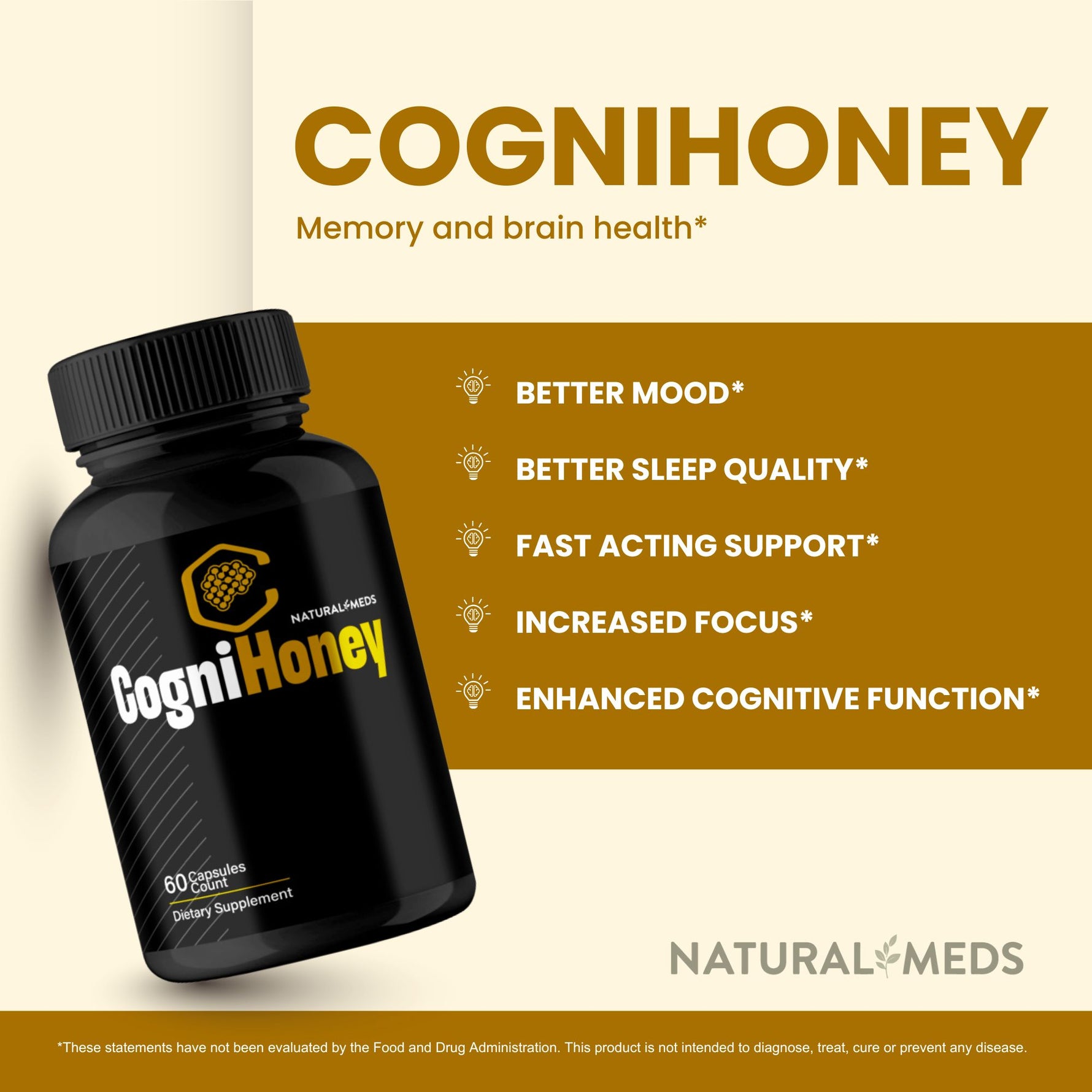Cogni Honey | Dietary Supplement product information
