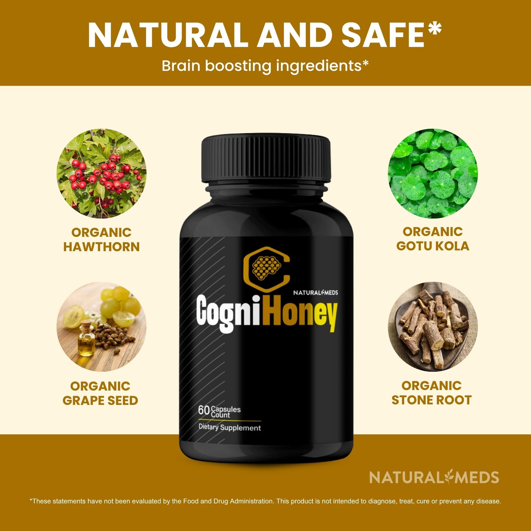 Cogni Honey | Dietary Supplement product information