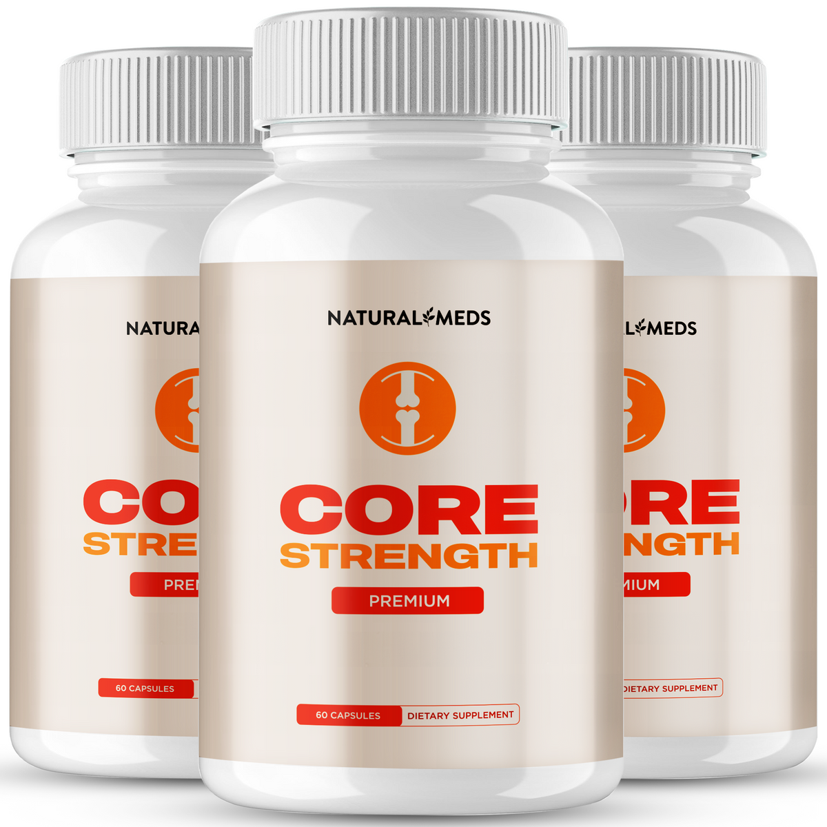 Core Strength | Dietary Supplement product packaging