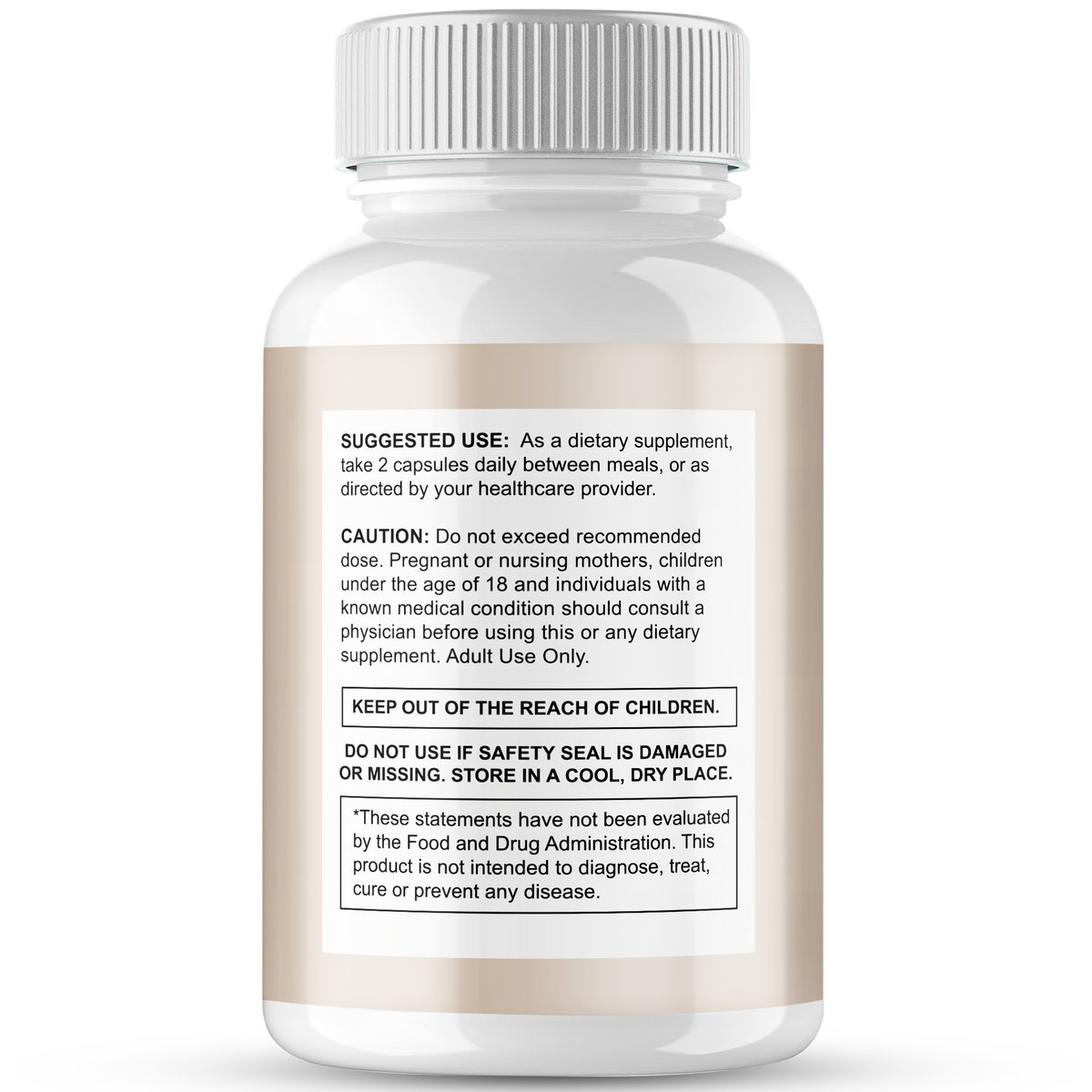 Core Strength | Dietary Supplement supplement facts panel
