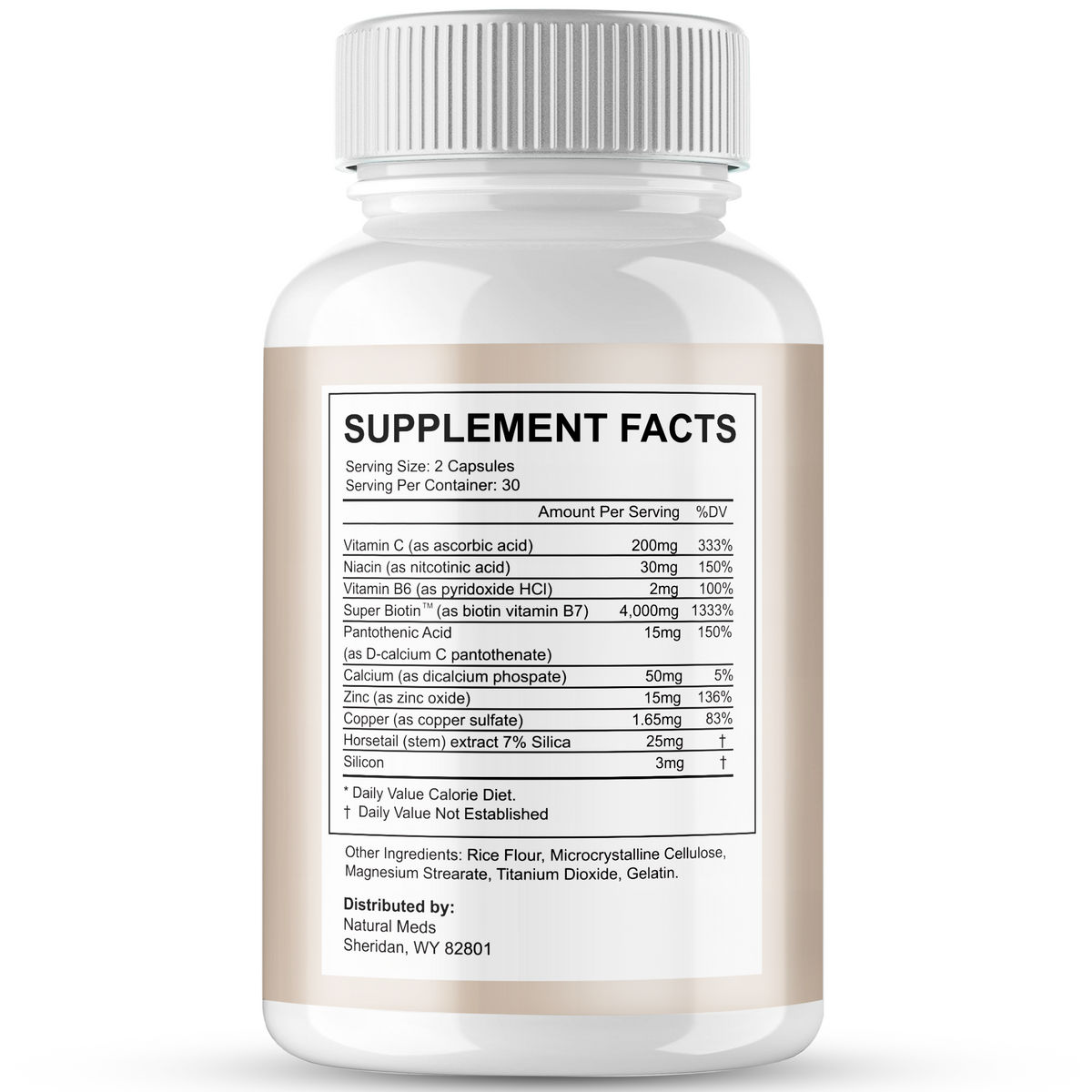 Core Strength | Dietary Supplement directions for use