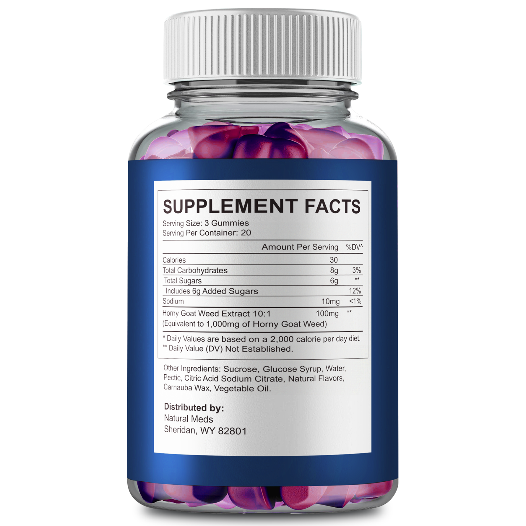 Elite XL Boost | Dietary Supplement supplement facts panel
