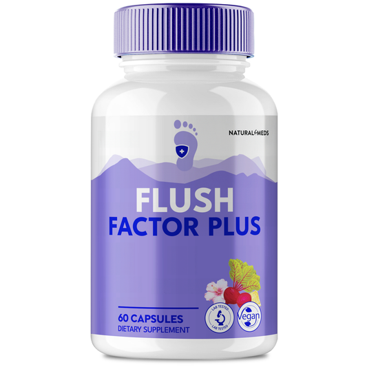 Flush Factor | Dietary Supplement product packaging