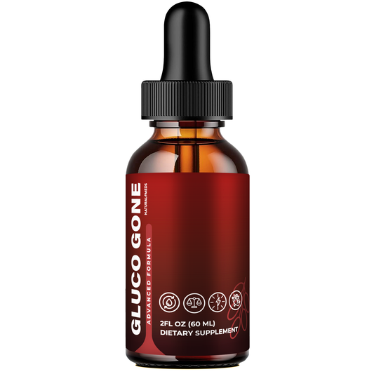 Gluco Gone | Dietary Supplement product packaging