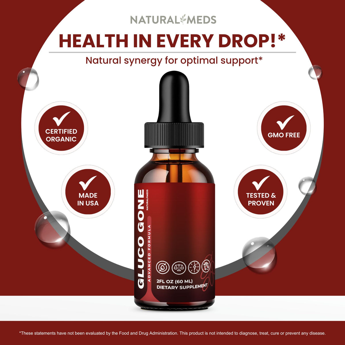 Gluco Gone | Dietary Supplement product information