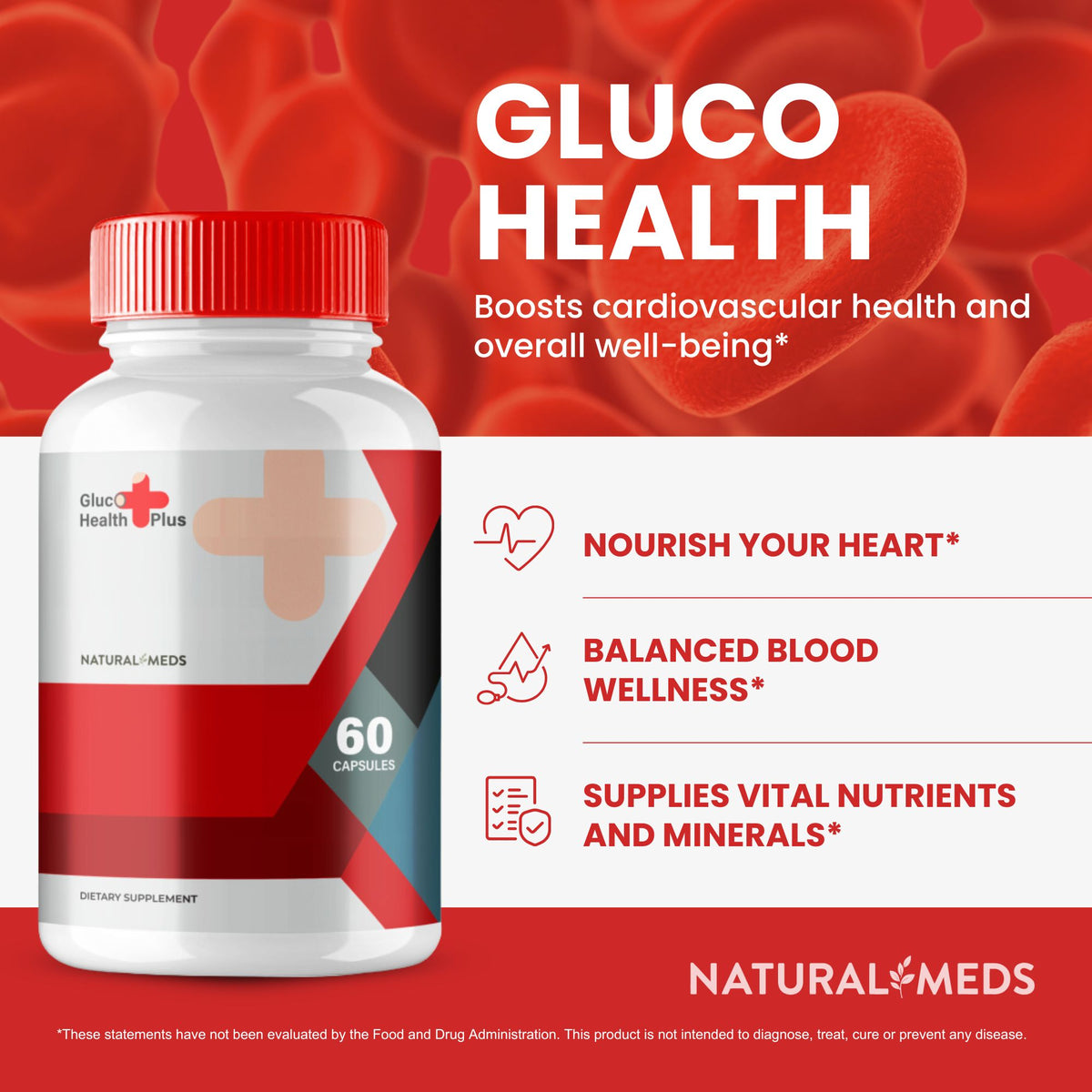 Gluco Health | Dietary Supplement product information