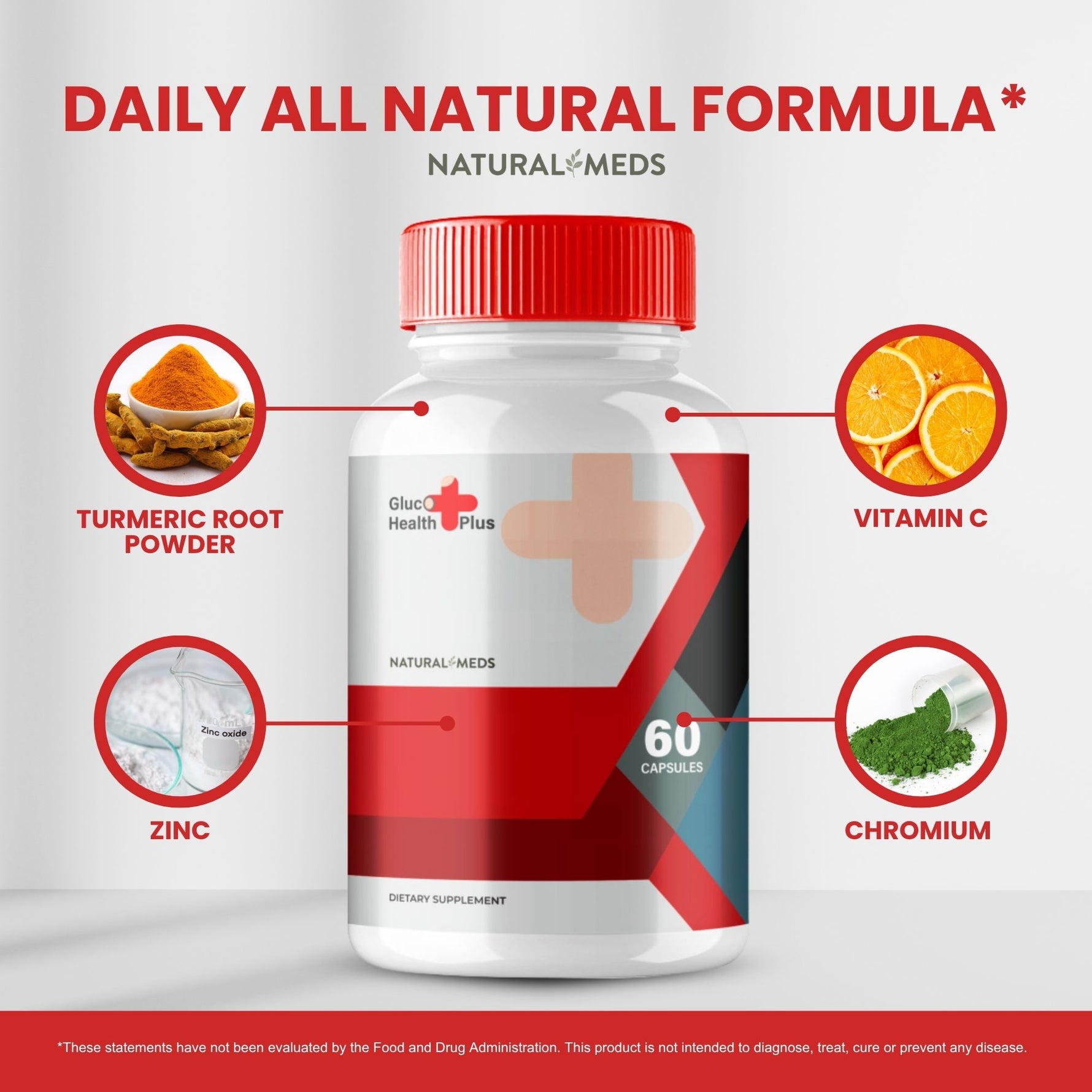 Gluco Health | Dietary Supplement product information