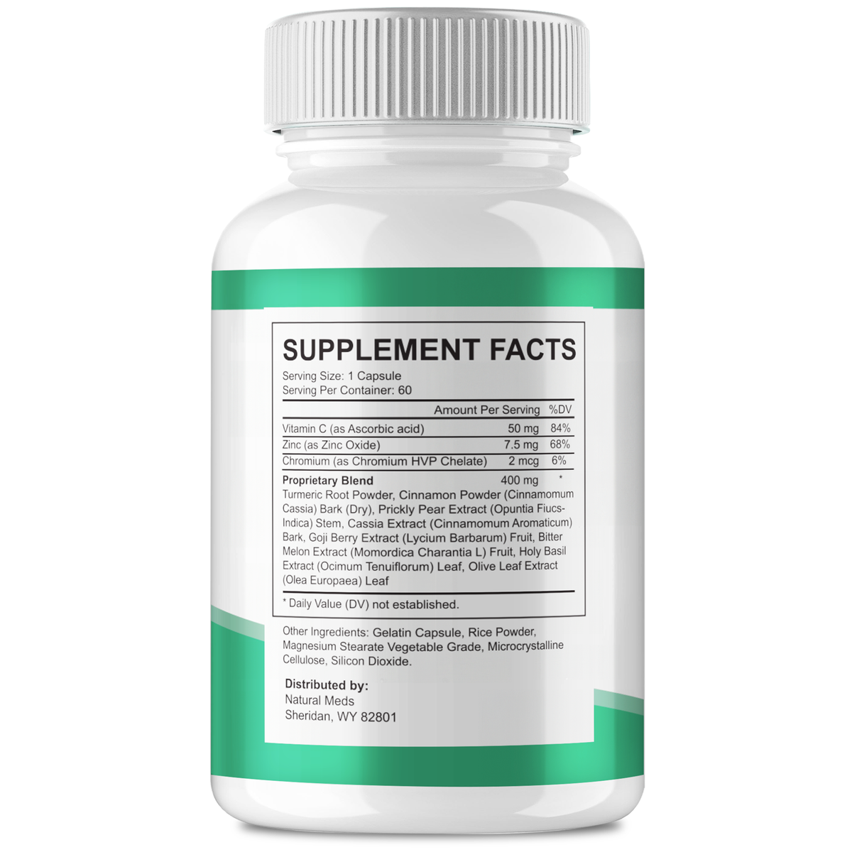 Glucotide | Dietary Supplement supplement facts panel