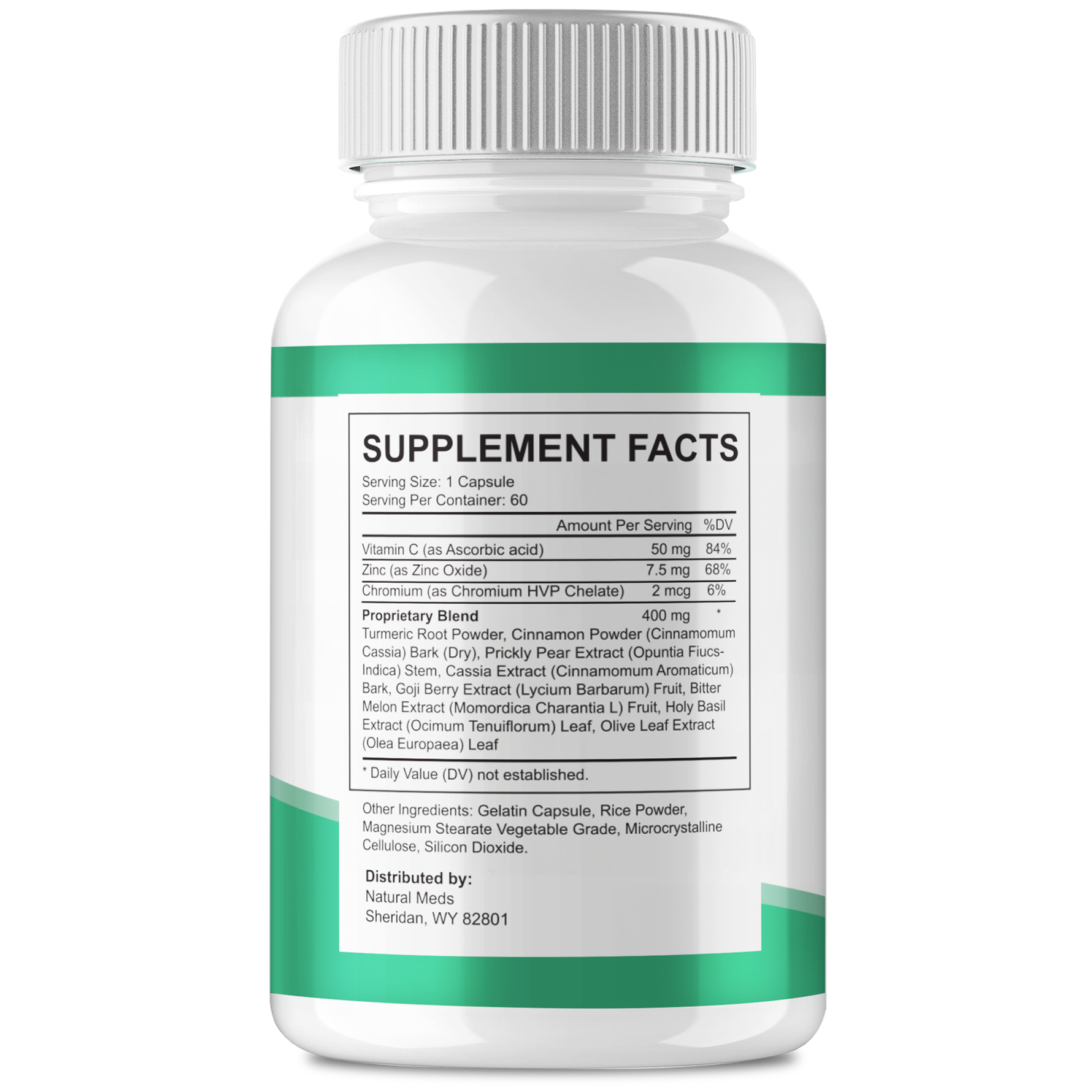 Glucotide | Dietary Supplement supplement facts panel