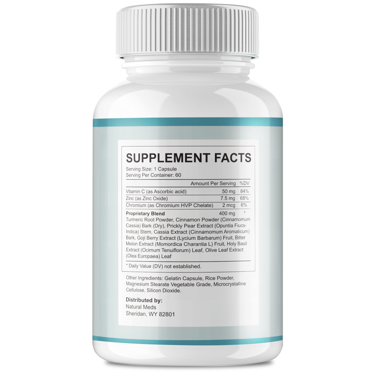 Glucovex | Dietary Supplement supplement facts panel