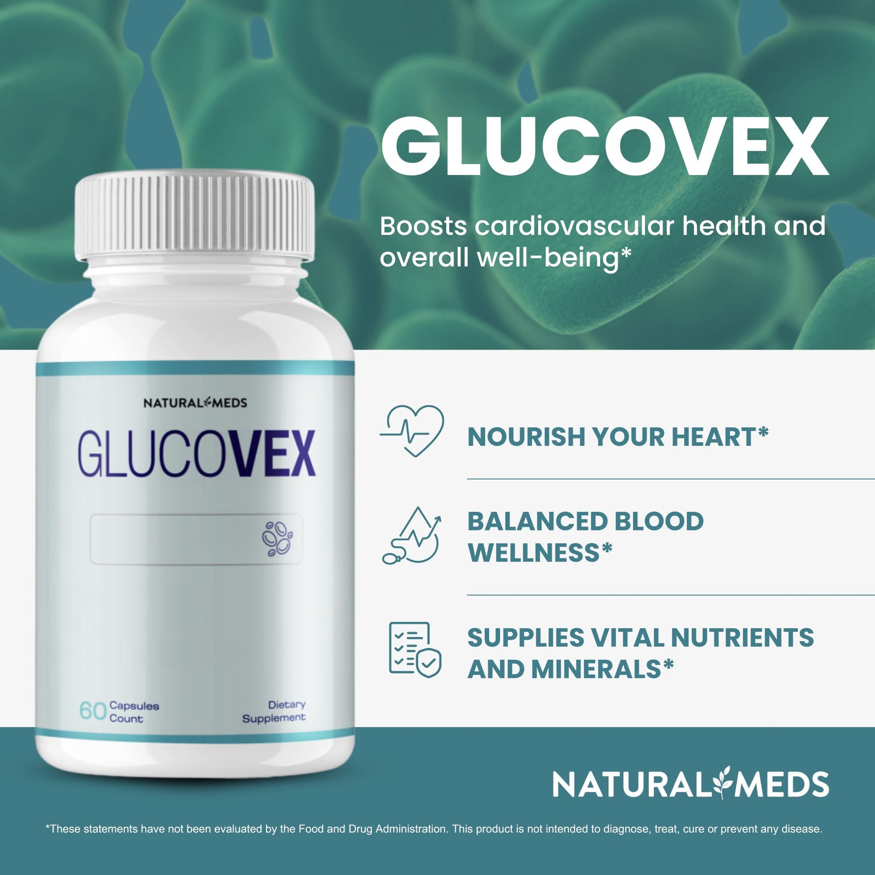 Glucovex | Dietary Supplement product information