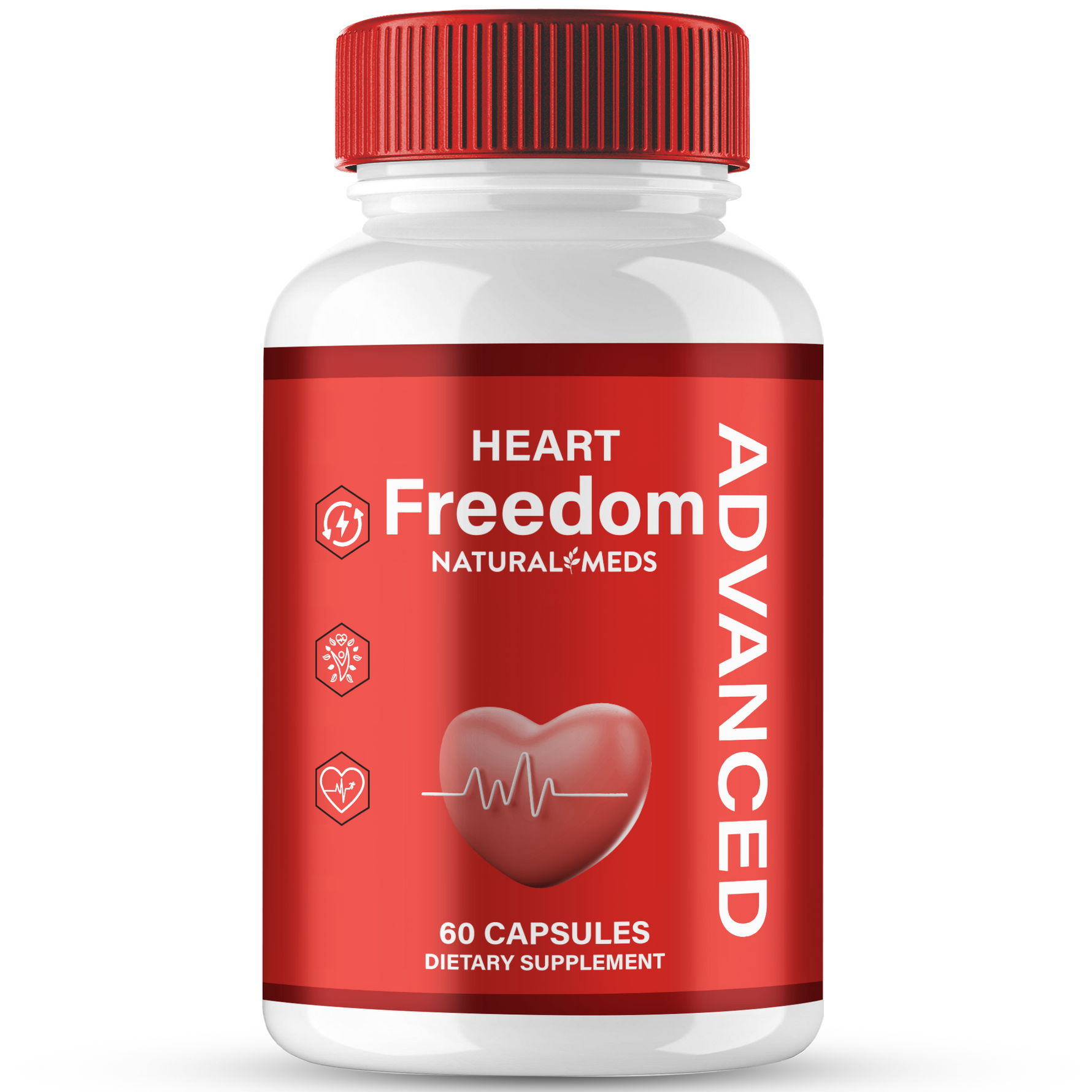 Heart Freedom | Dietary Supplement product packaging