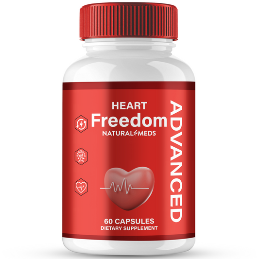 Heart Freedom | Dietary Supplement product packaging