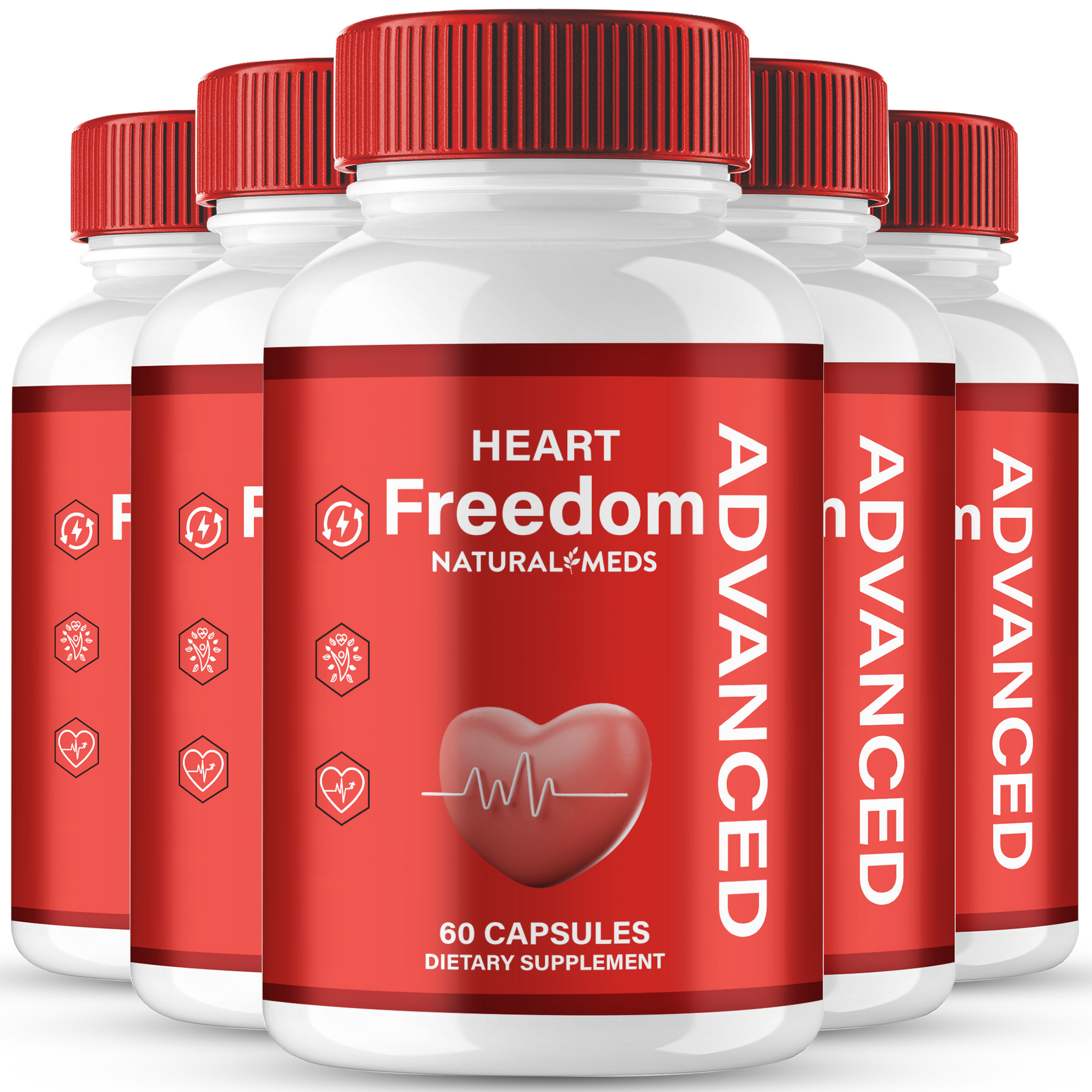 Heart Freedom | Dietary Supplement product packaging