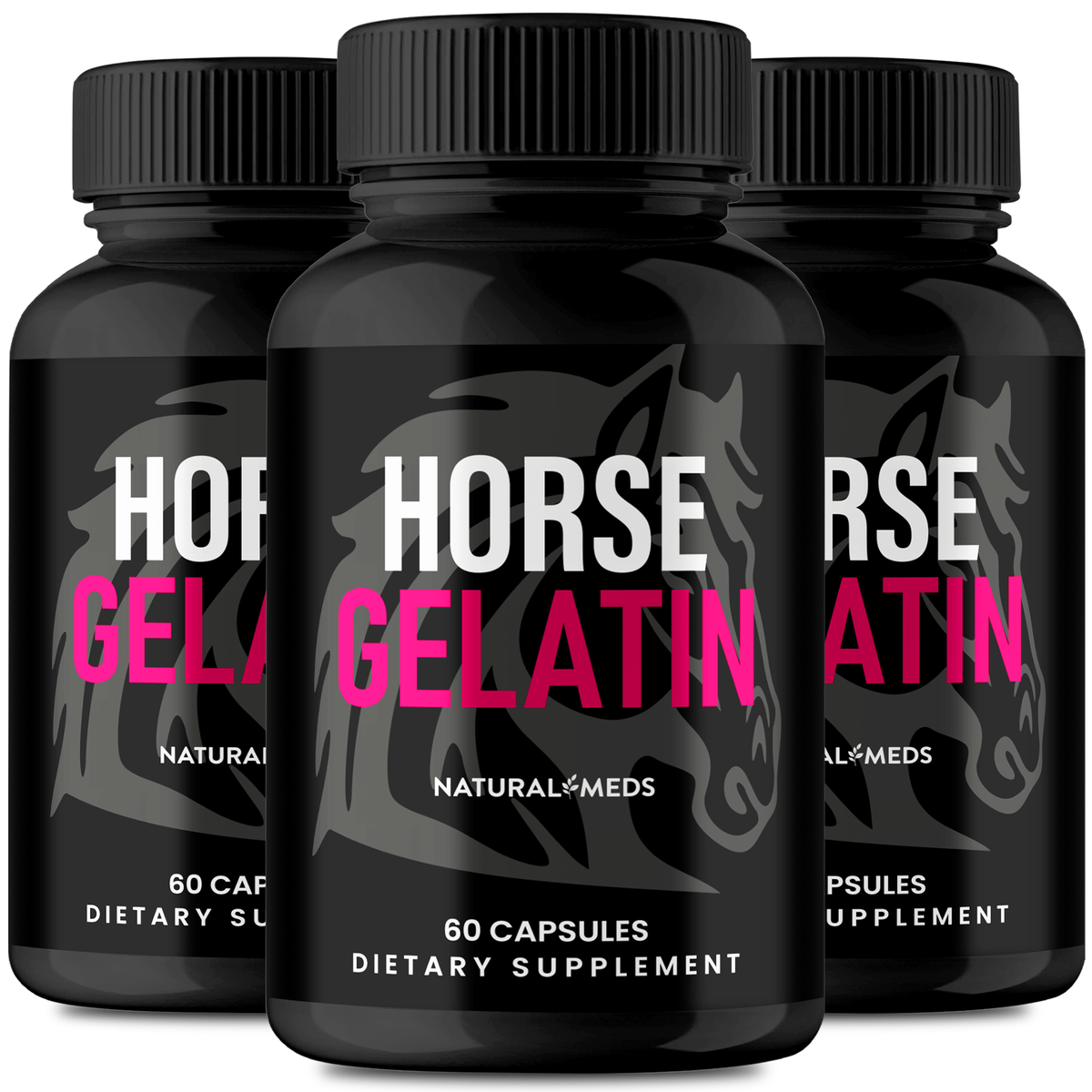 Horse Gelatin | Dietary Supplement product packaging