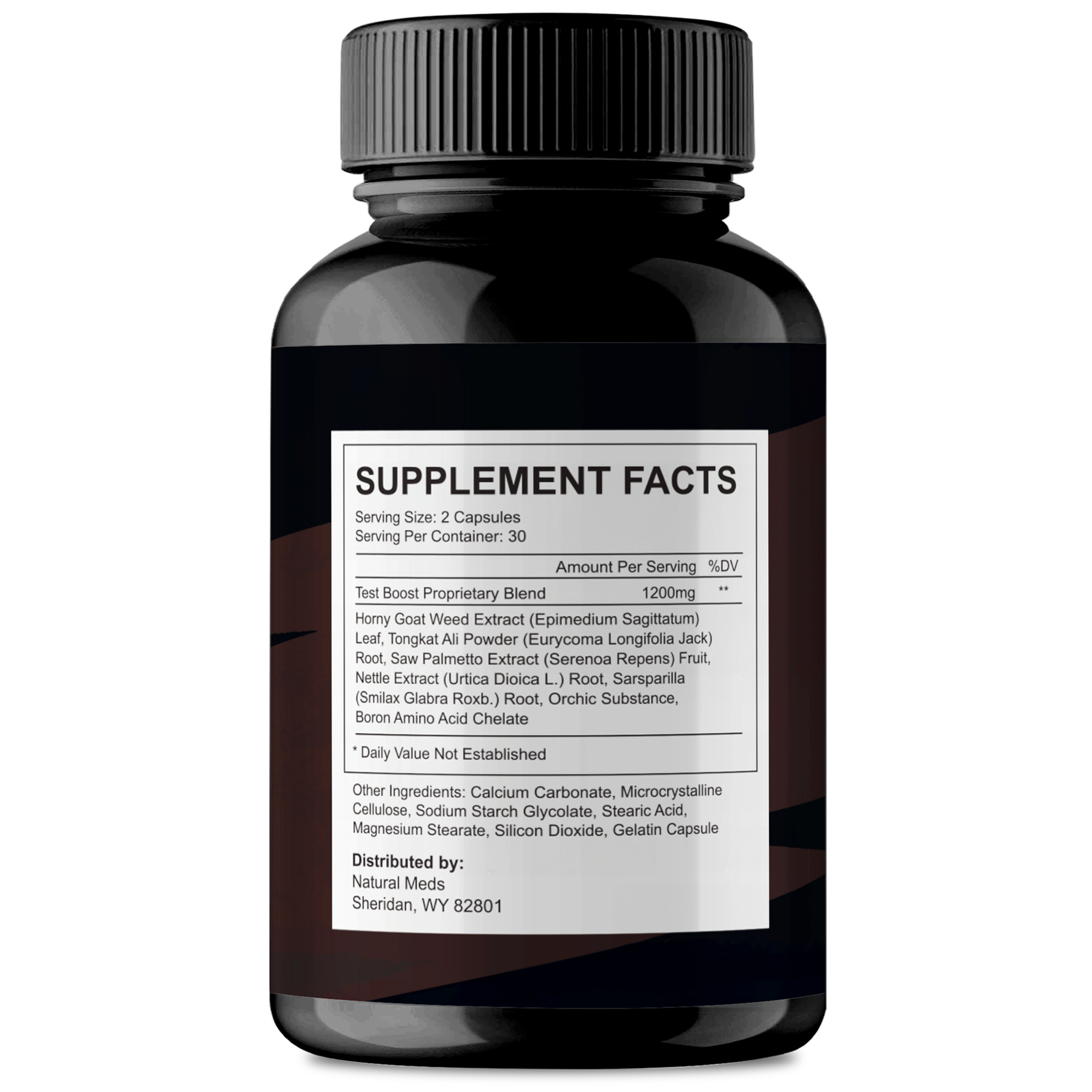 Horsewood | Dietary Supplement supplement facts panel