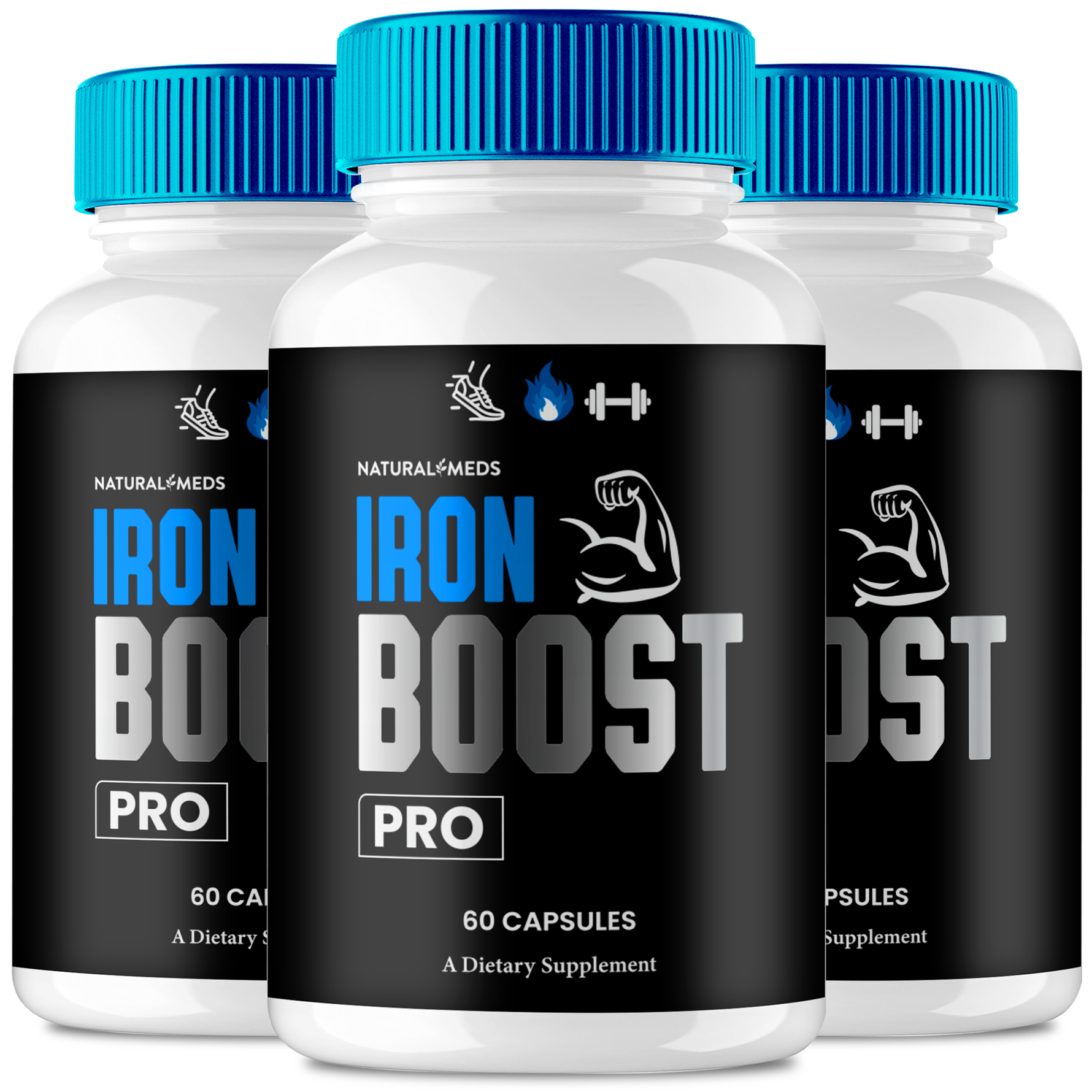Iron Boost | Dietary Supplement product packaging