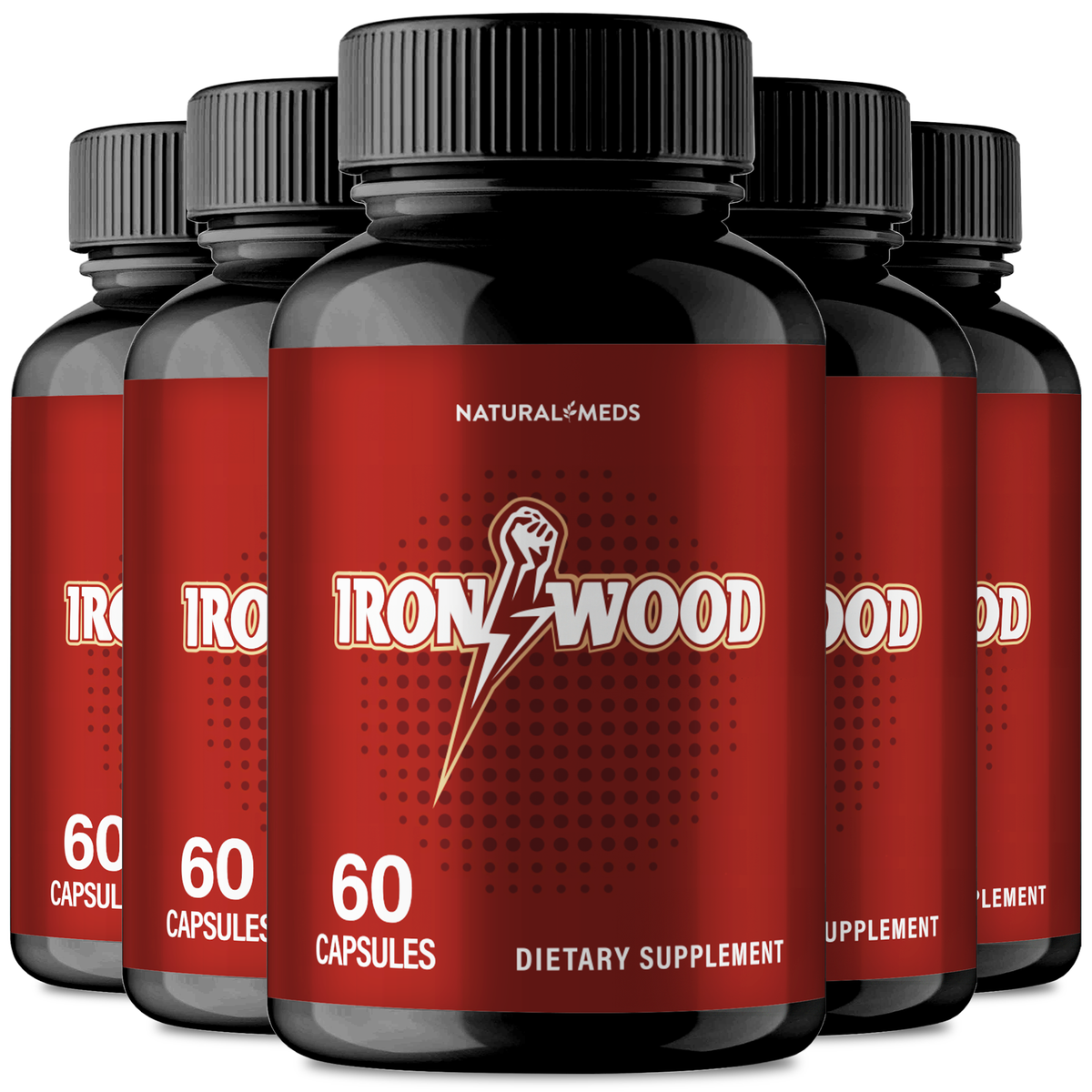 Ironwood | Dietary Supplement product packaging