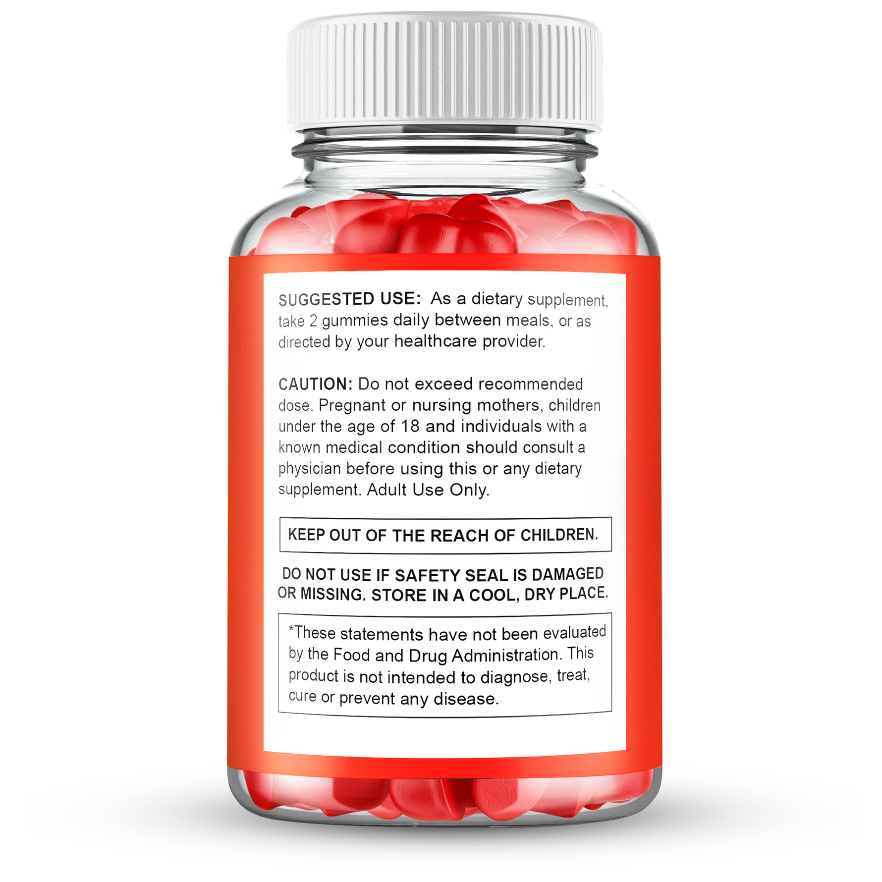 Jelly Lean | Dietary Supplement supplement facts panel