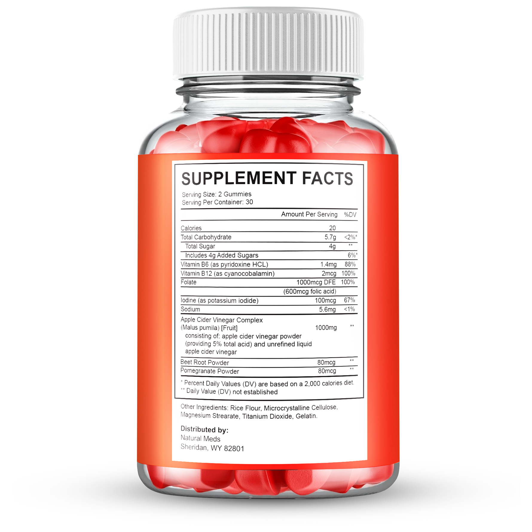 Jelly Lean | Dietary Supplement directions for use