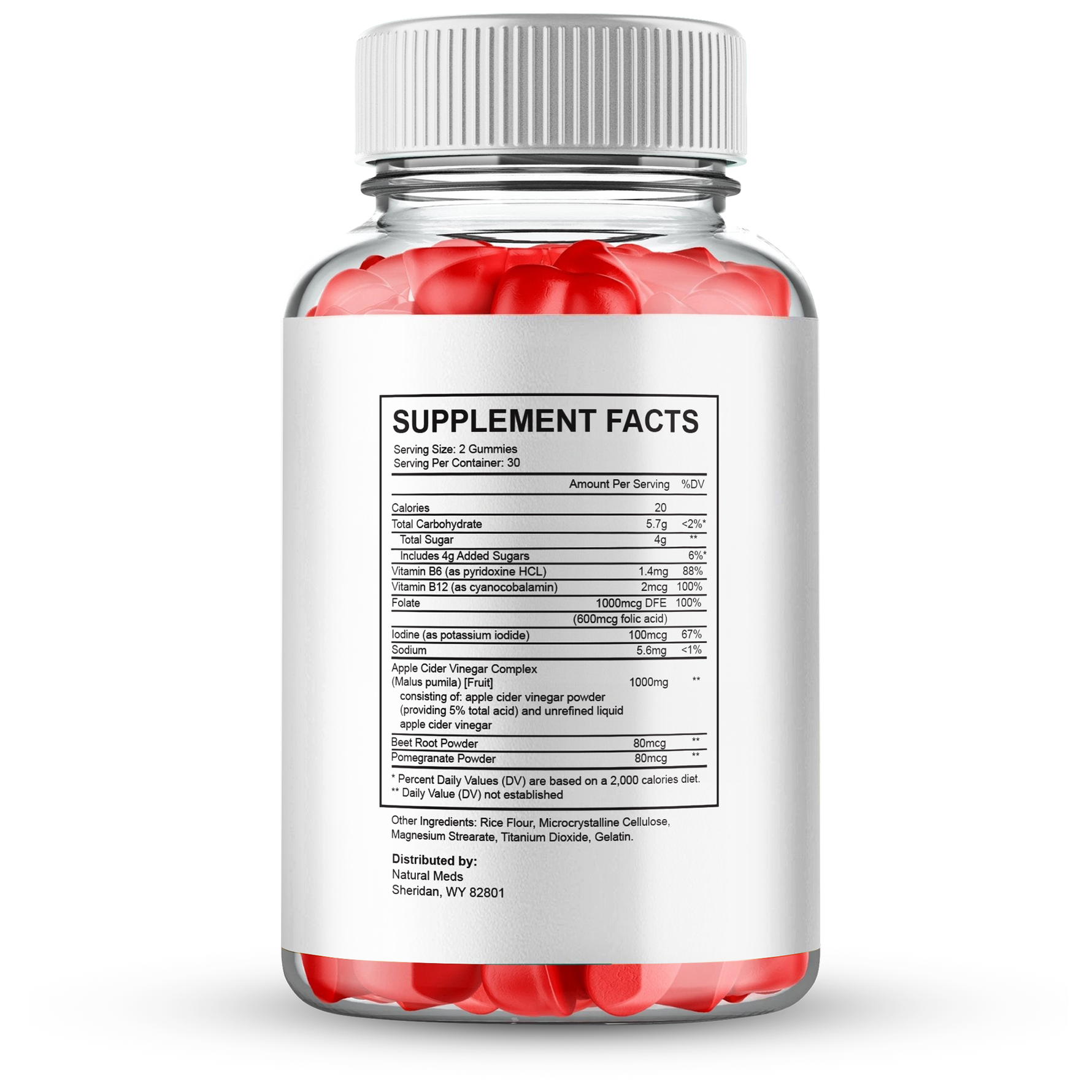 Jelly Tide | Dietary Supplement directions for use