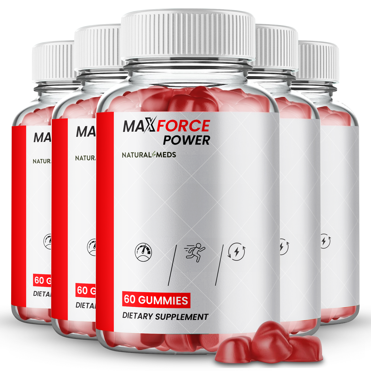 Max Force Power | Dietary Supplement product packaging