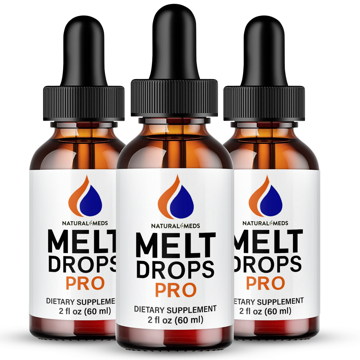 Melt Drops Pro | Dietary Supplement product packaging
