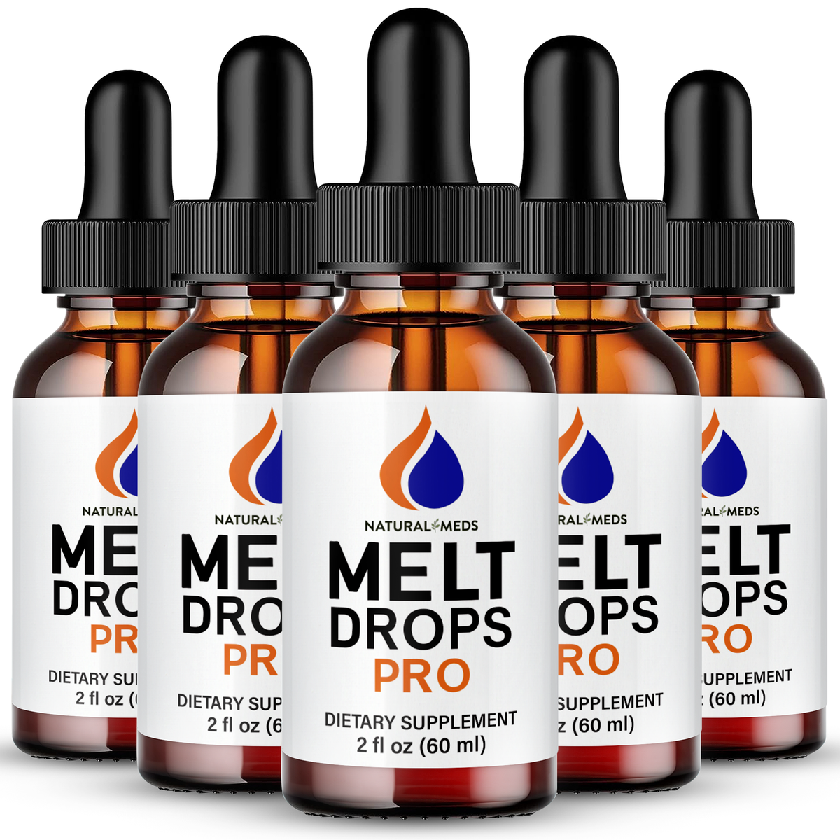 Melt Drops Pro | Dietary Supplement product packaging