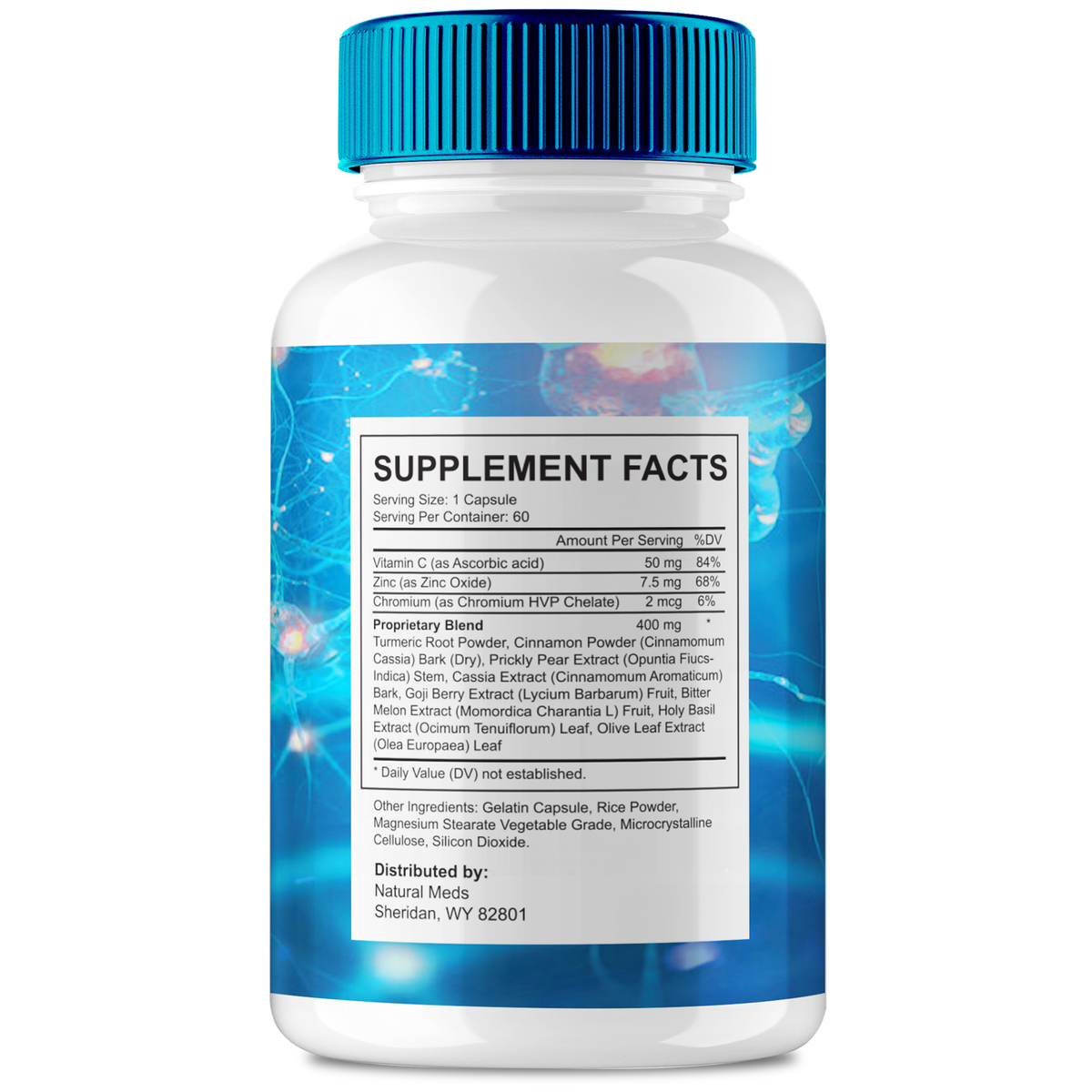 Nerve Alive | Dietary Supplement supplement facts panel