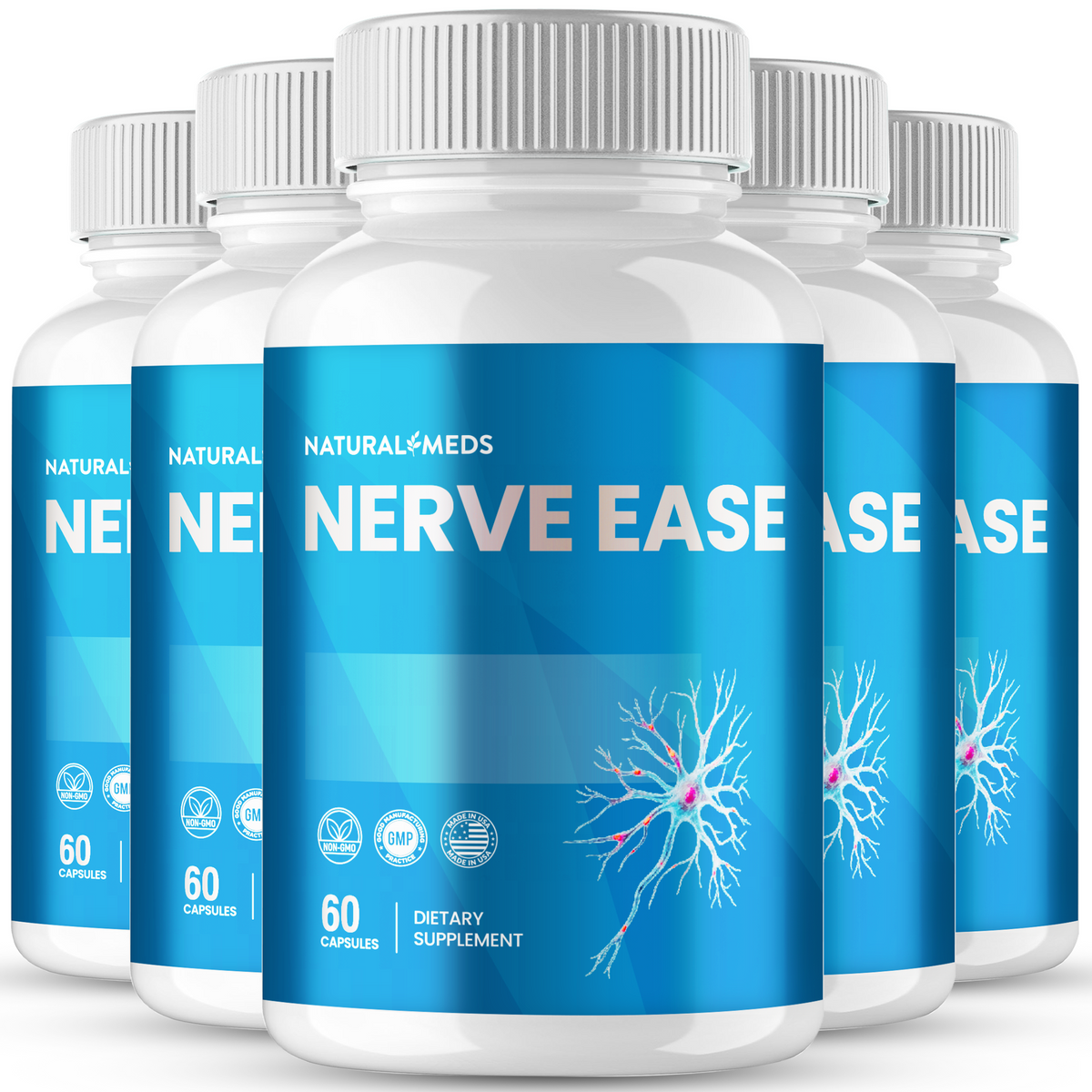 Nerve Ease | Dietary Supplement product packaging