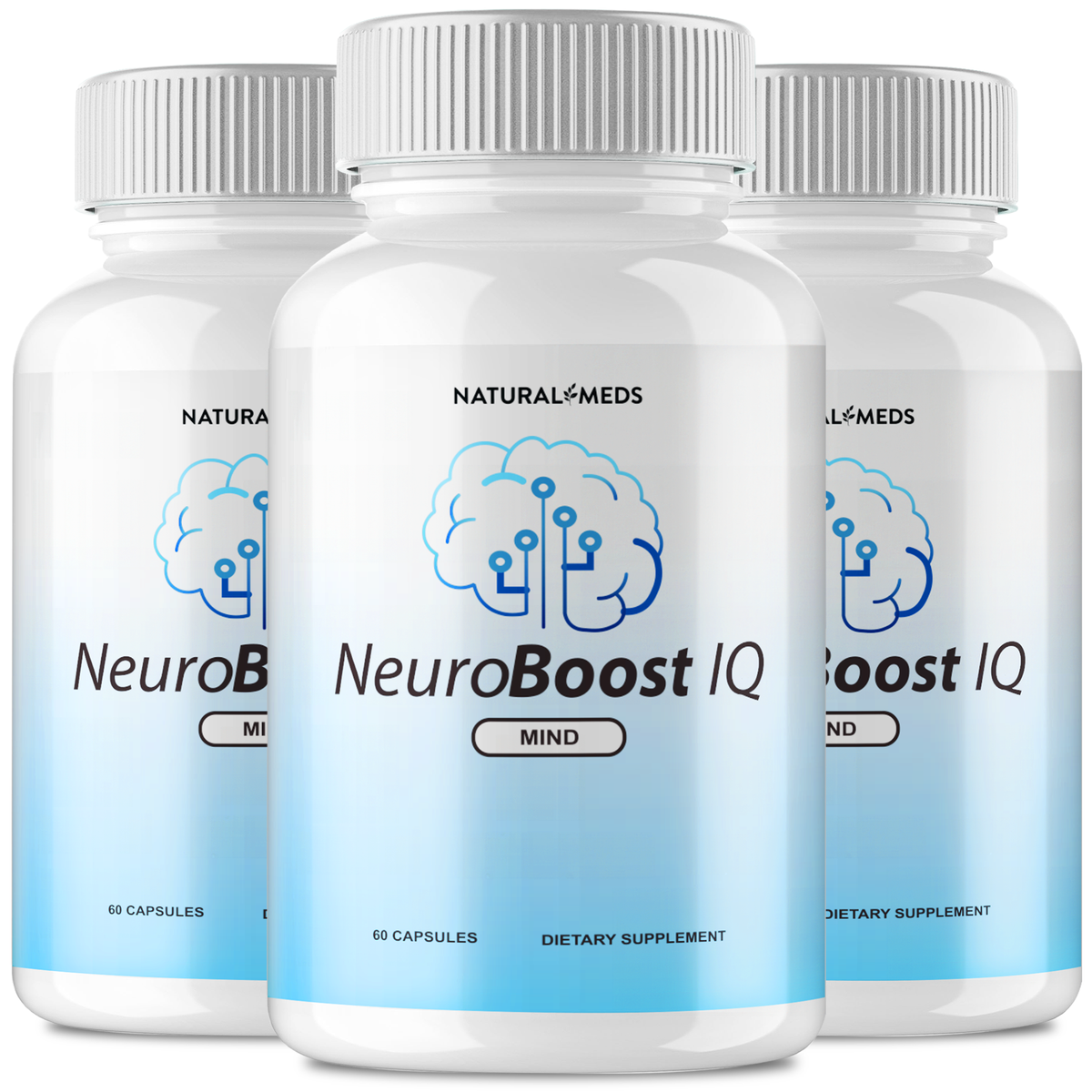 Neuro Boost IQ | Dietary Supplement product packaging