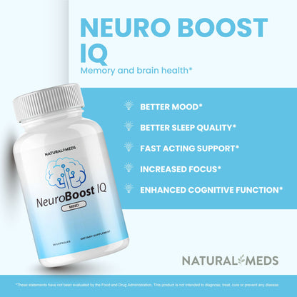Neuro Boost IQ | Dietary Supplement product information