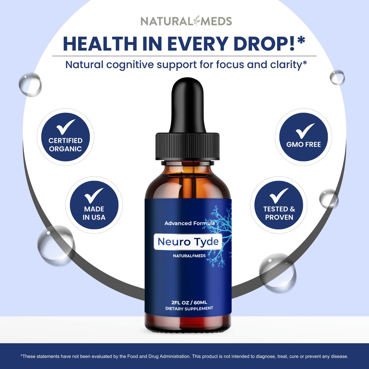Neuro Tyde | Dietary Supplement product information