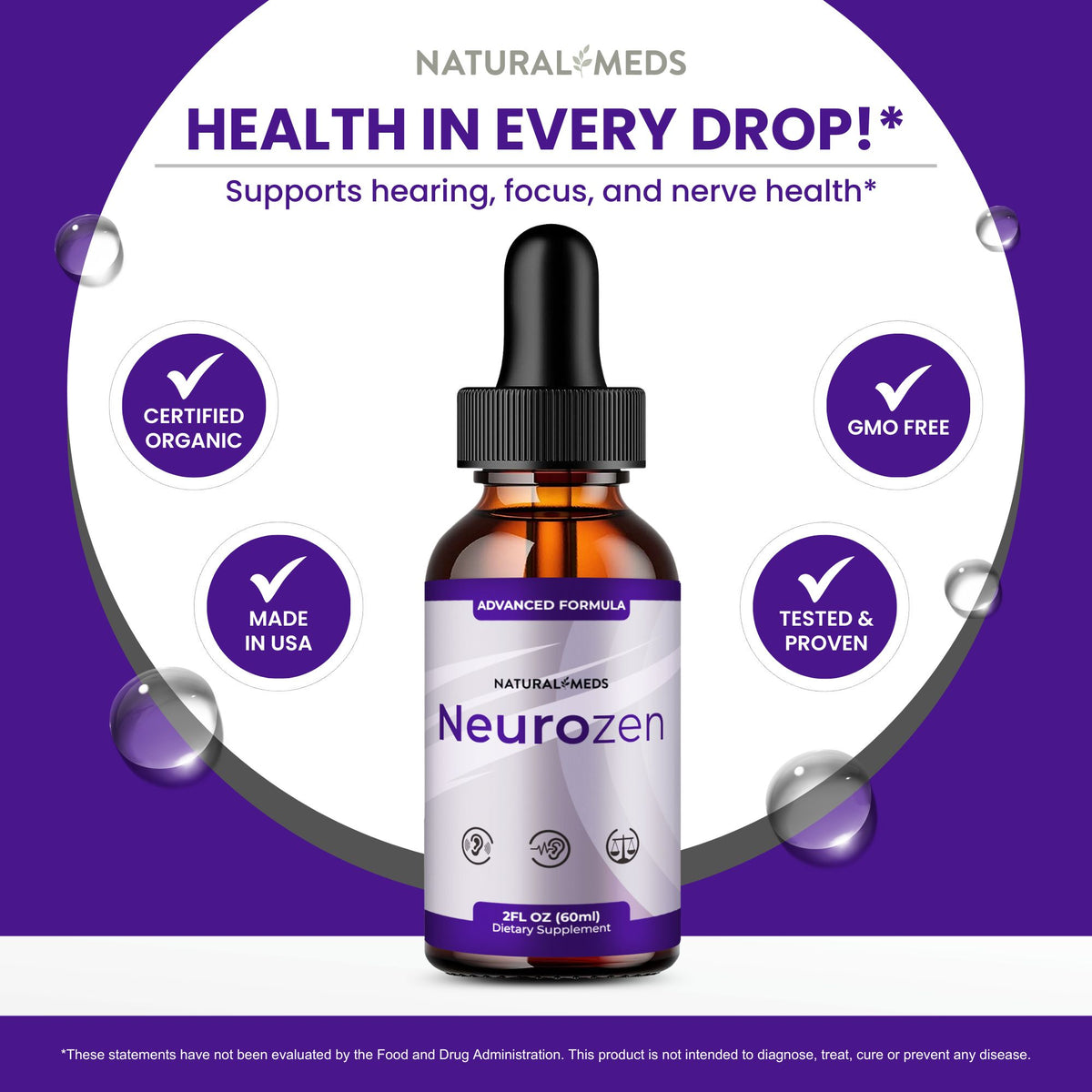 Neurozen | Dietary Supplement product information