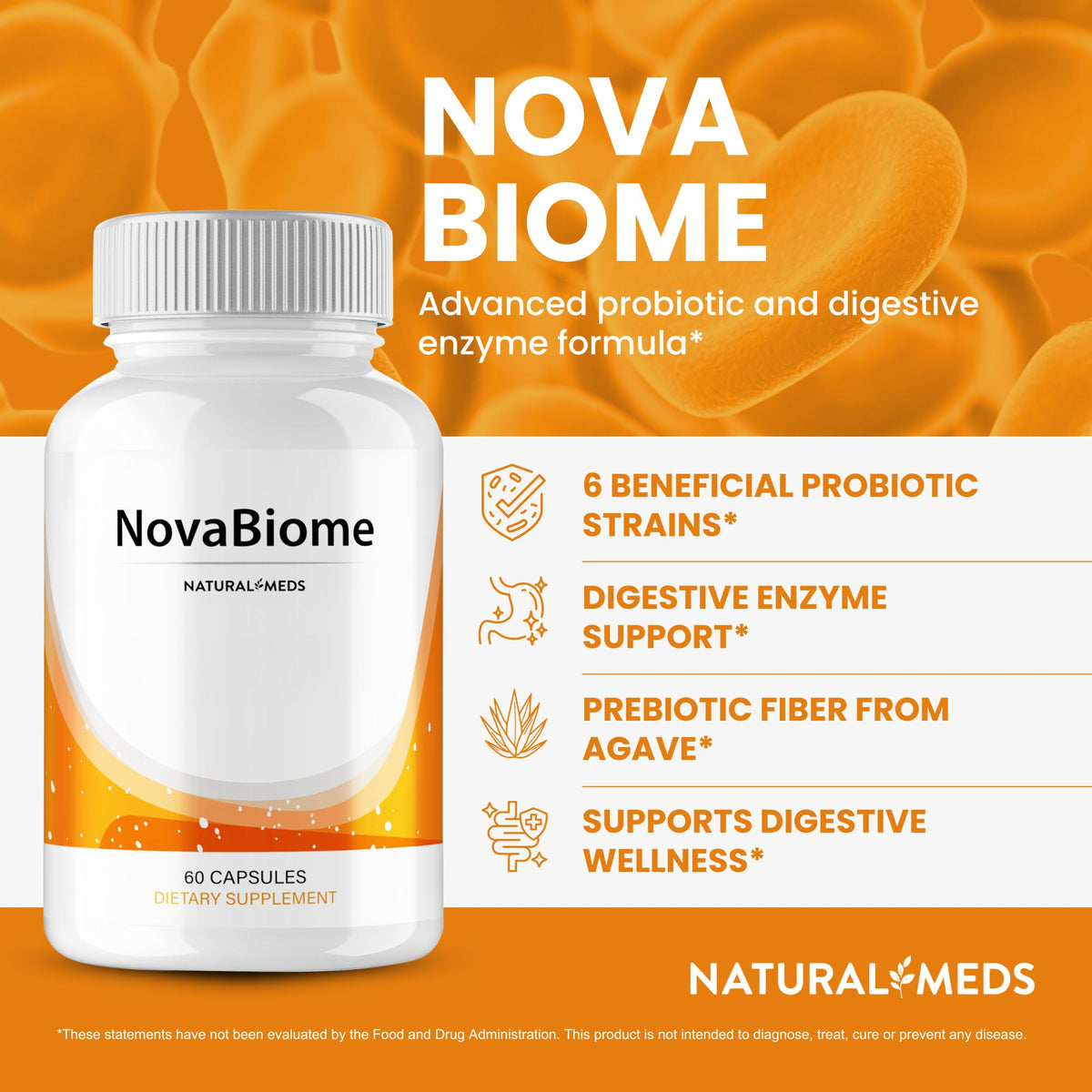 Nova Biome | Dietary Supplement product information