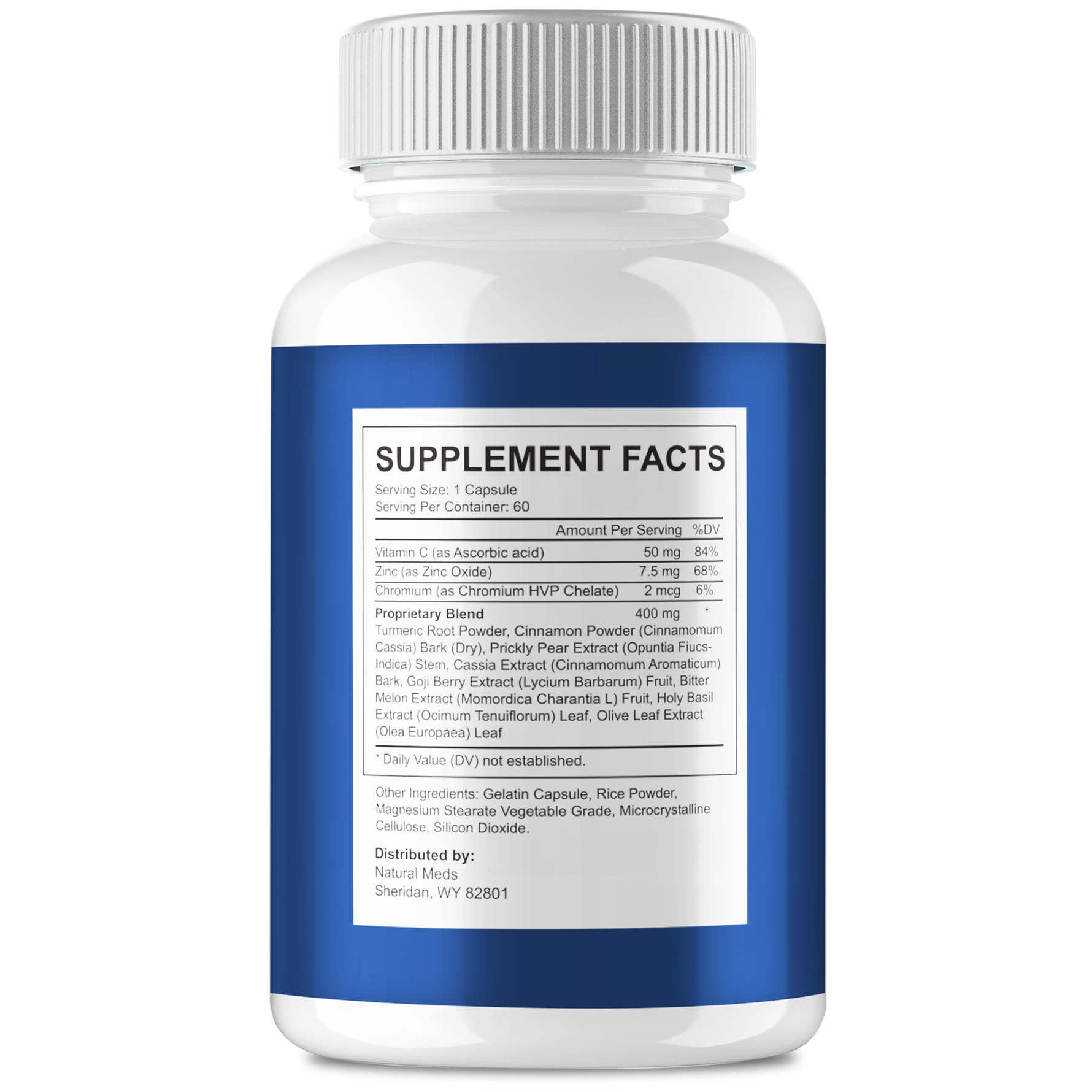 Optivell | Dietary Supplement supplement facts panel