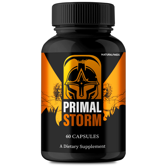 Primal Storm | Dietary Supplement product packaging