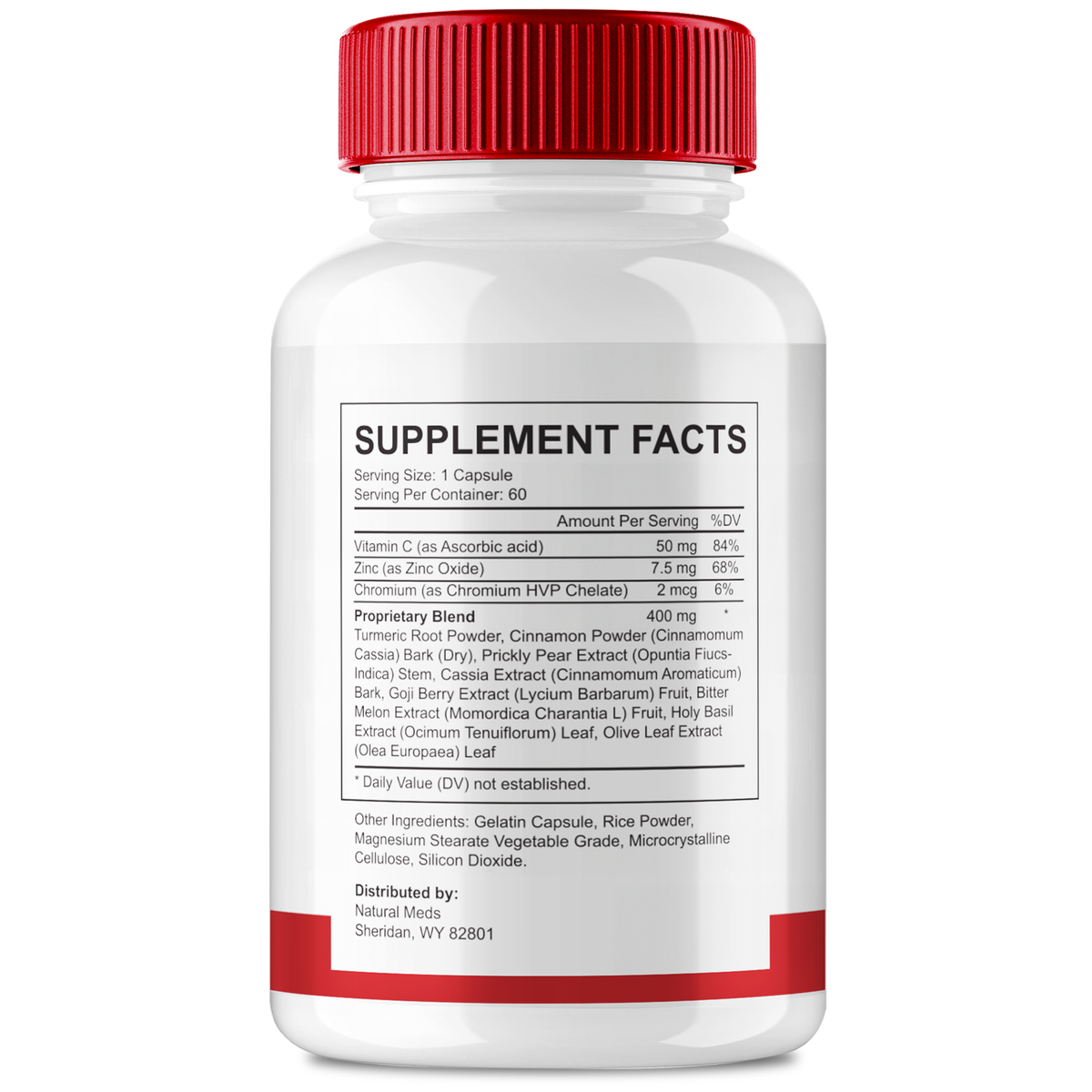 Pure Glyco | Dietary Supplement supplement facts panel