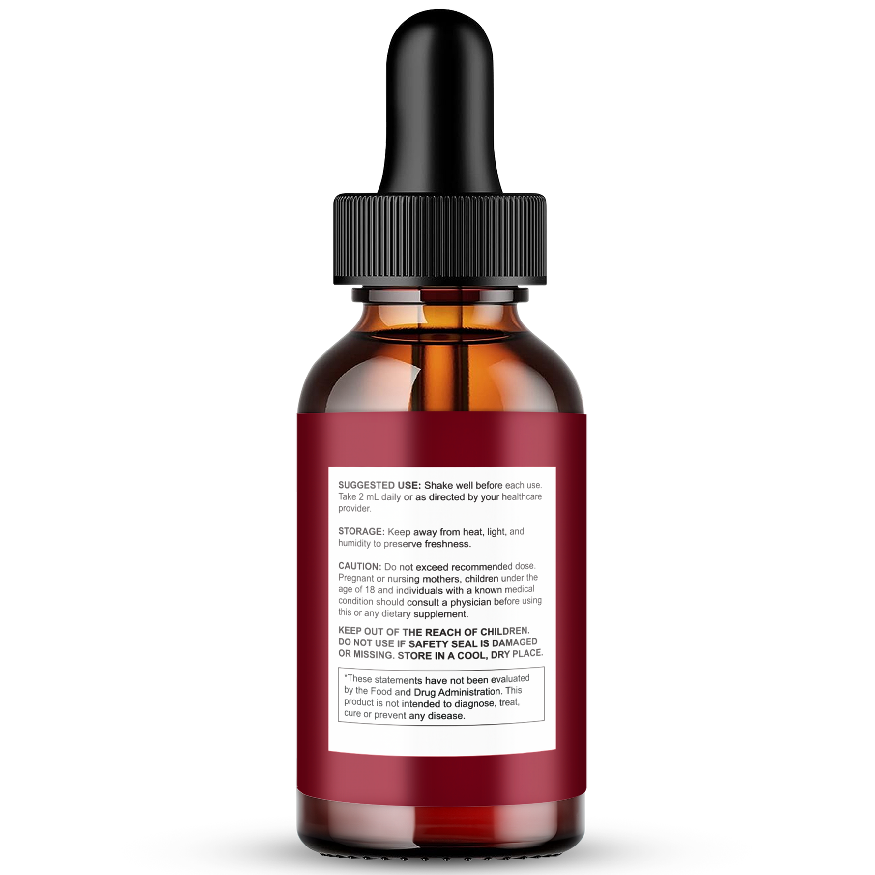 Pureveen | Dietary Supplement supplement facts panel
