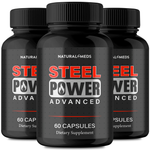 Steel Power | Dietary Supplement product packaging