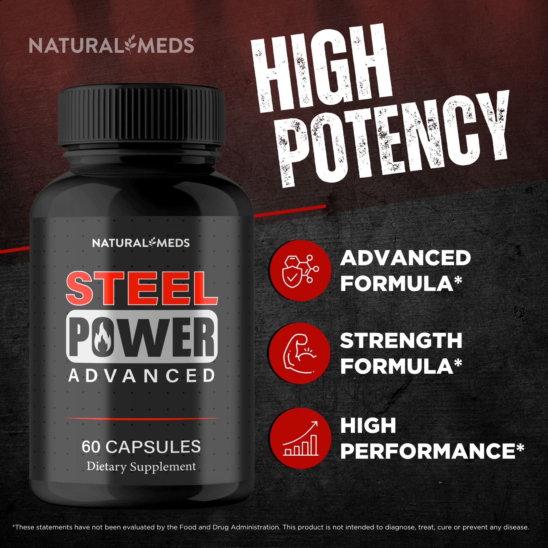 Steel Power | Dietary Supplement product information