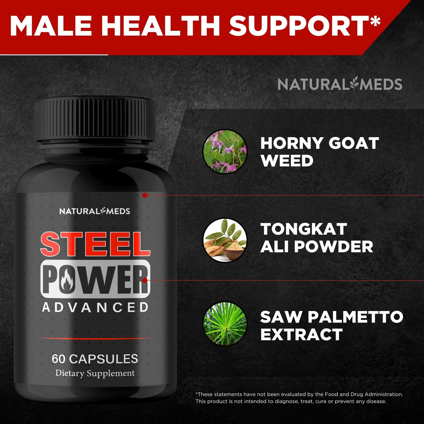 Steel Power | Dietary Supplement product information